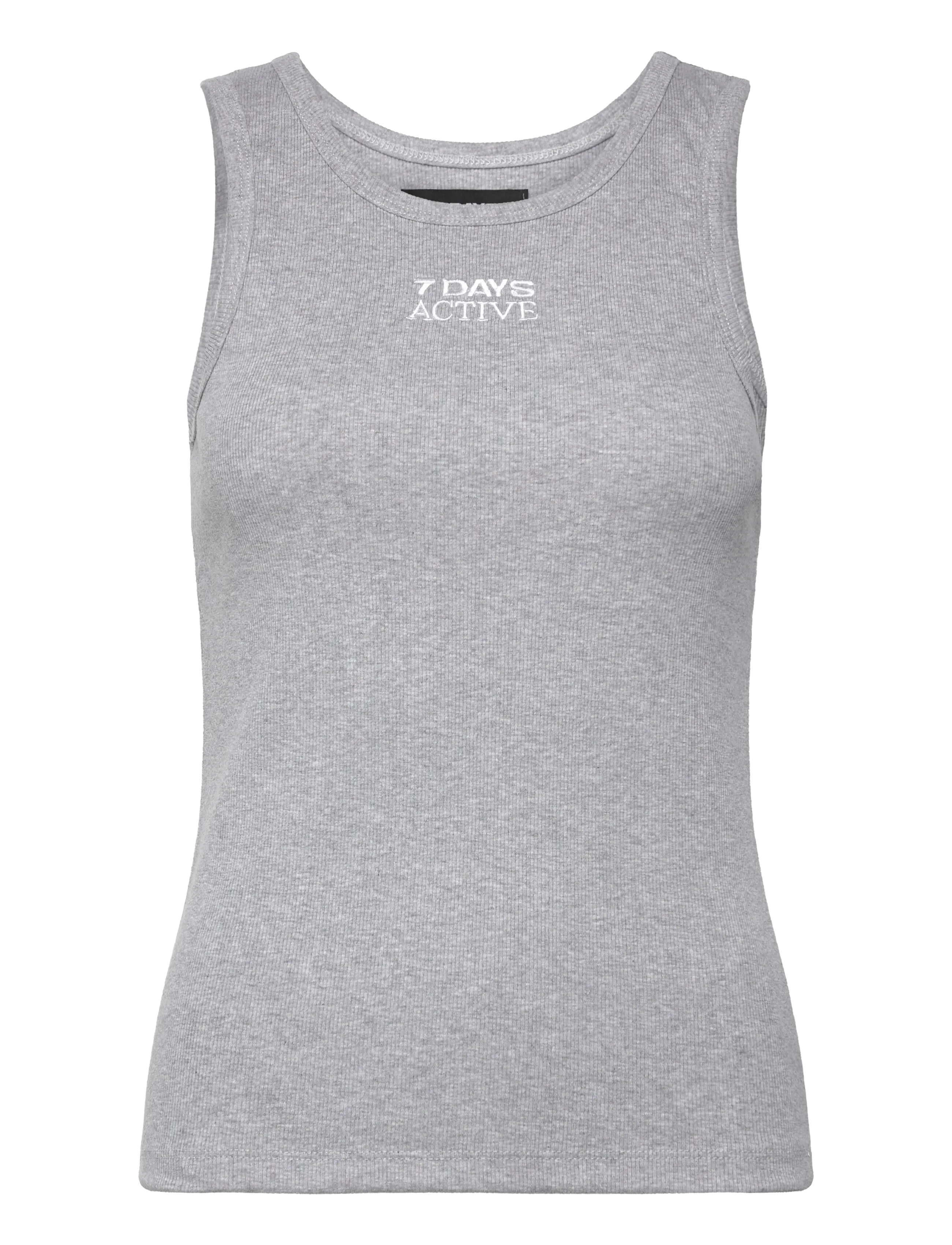 7 DAYS Active Tank Top - Riided - 022 HEATHER GREY / grey