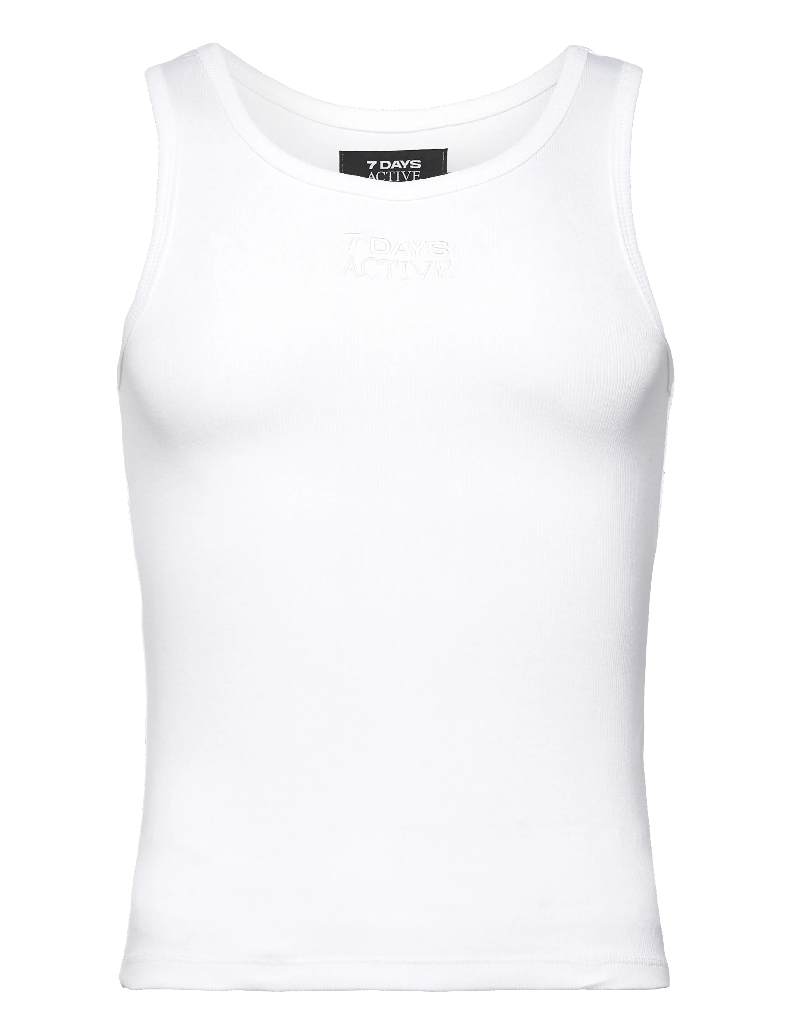 7 DAYS Active Tank Top - Kläder - 049 BRILLIANT WHITE / white