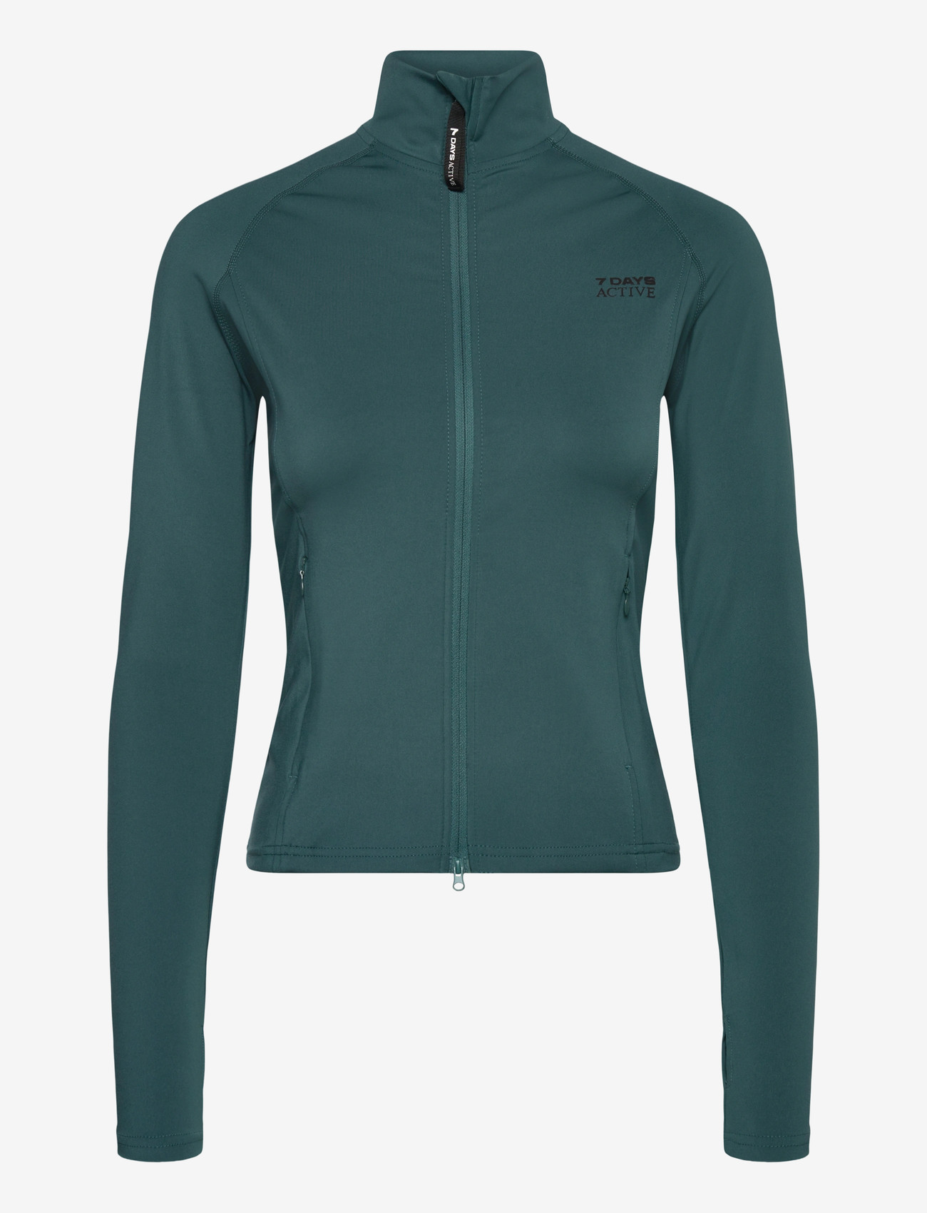 7 DAYS Active - Womens Full Zip Running Top - midlayer-jakker - 045 mediterranea - 1