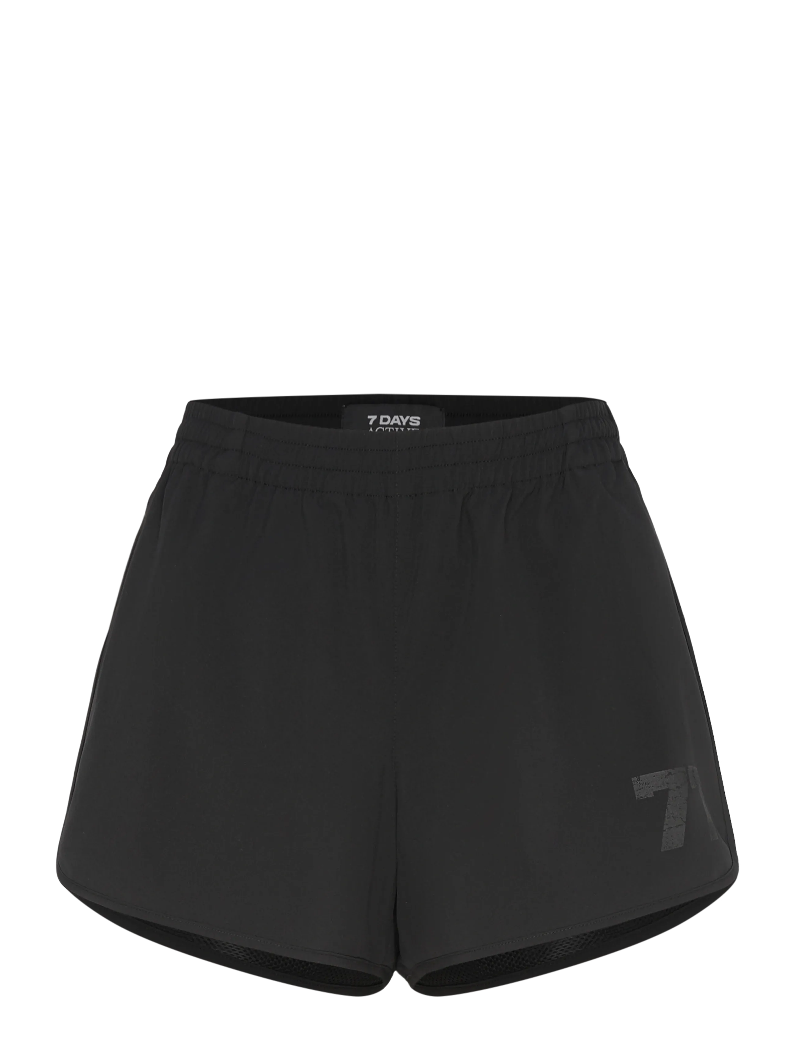 7 DAYS Active Running Shorts - Lühikesed jooksupüksid - 001 BLACK / black
