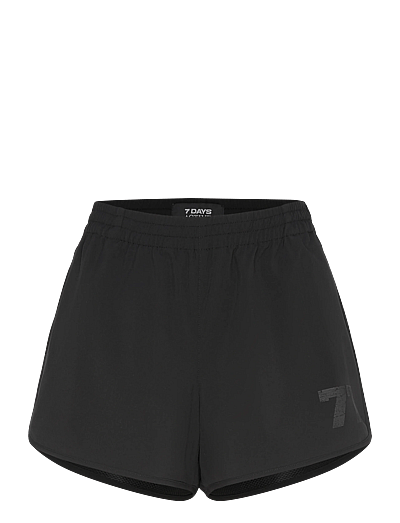 7 DAYS Active Running Shorts - Bottoms - 001 BLACK / black