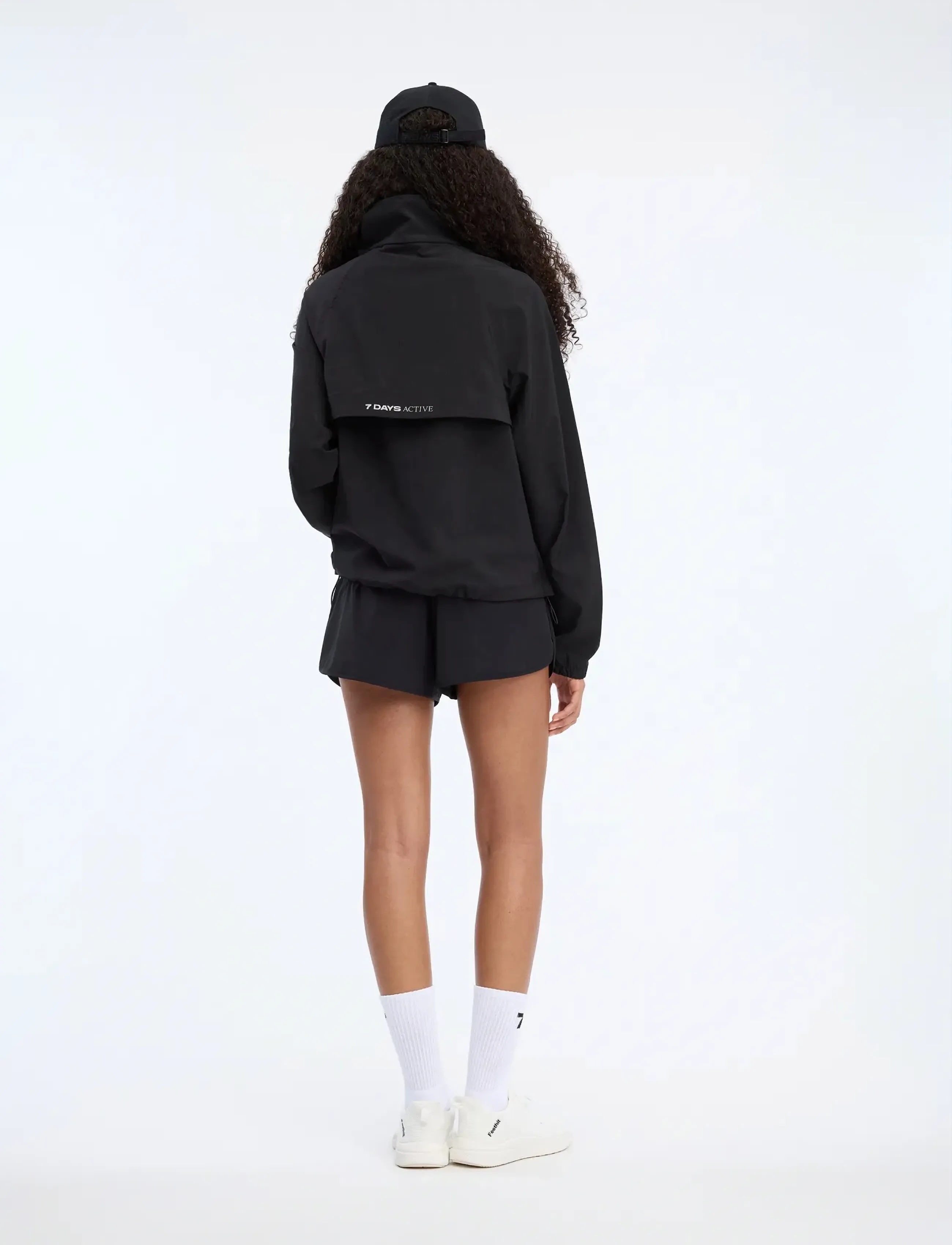 7 DAYS Active - Running Shorts - löparshorts - 001 black - 2