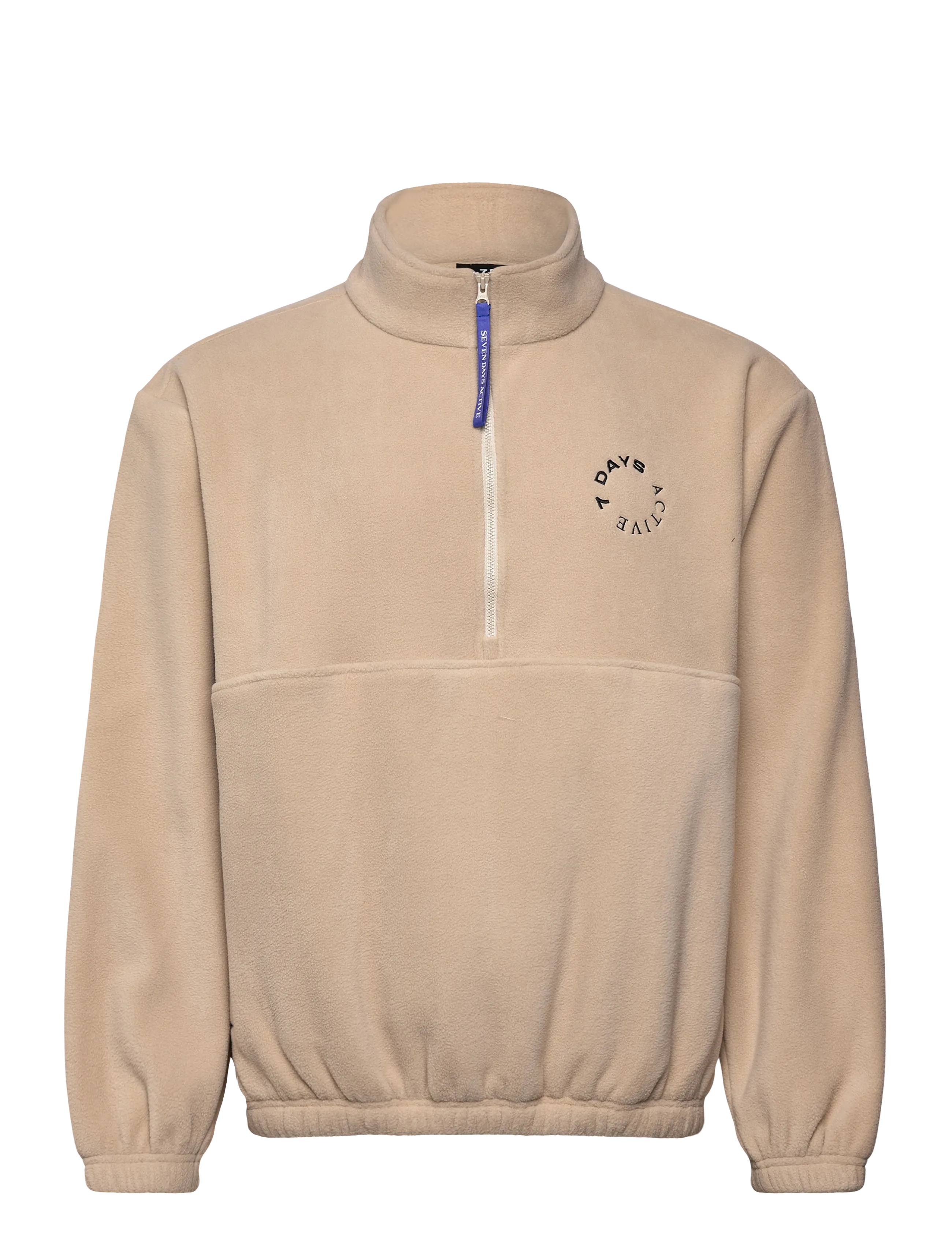 7 DAYS Active - Regular Half Zip Fleece - oberteile - 835 silver gray - 1