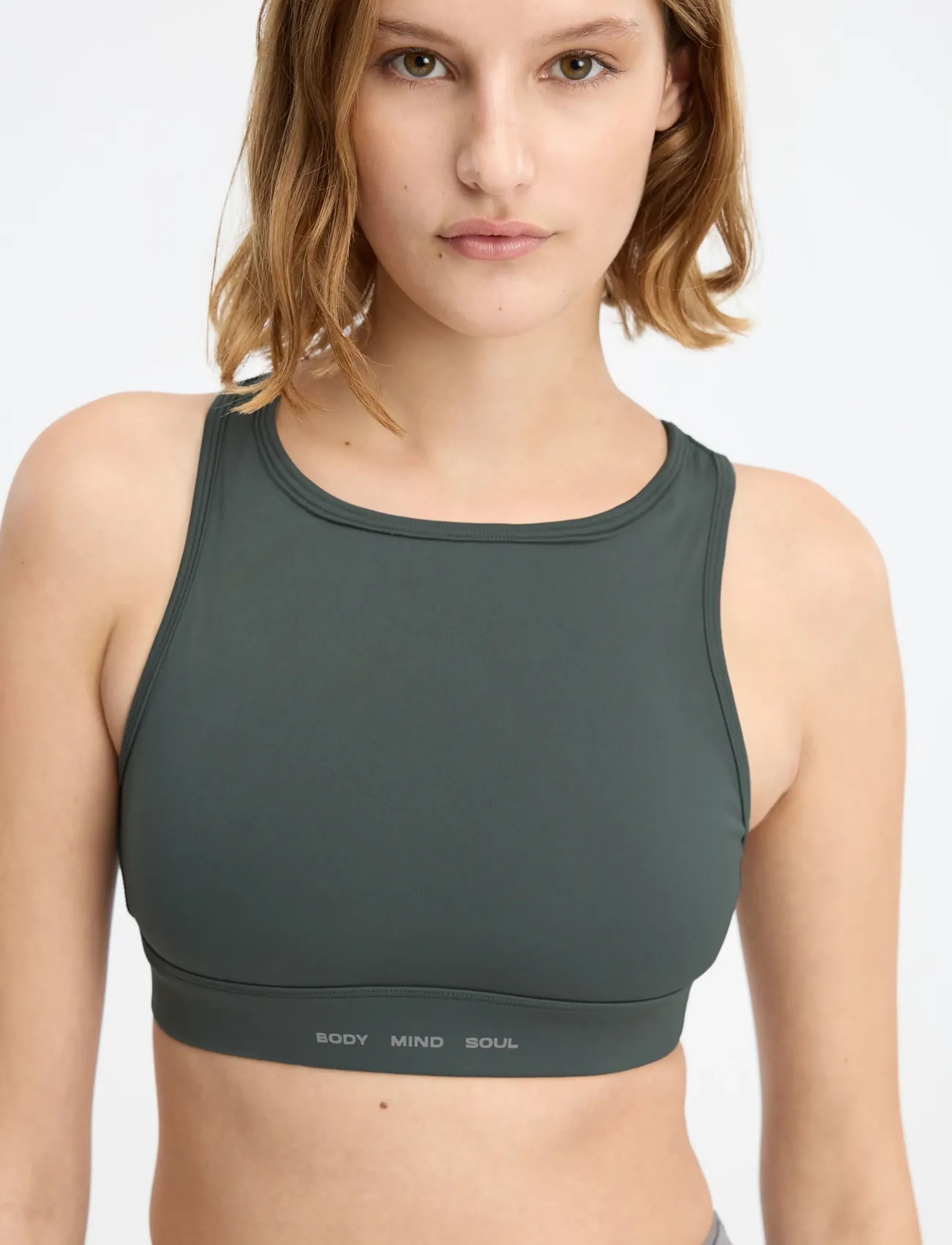 7 DAYS Active Open Back Bra, M, Sport Clothing, Grün - Bras All, Frauen