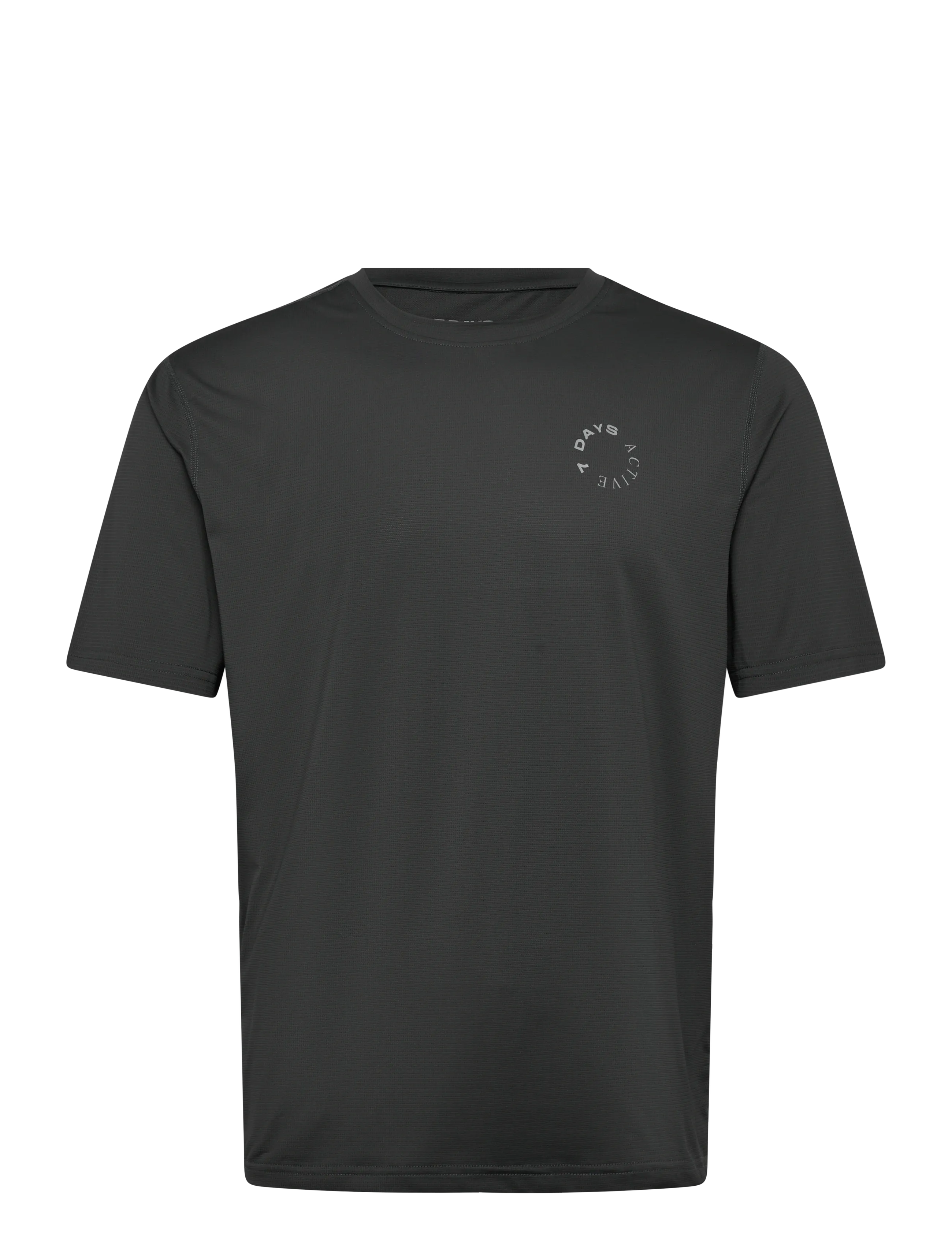 7 DAYS ACTIVE Mens Training Tee Schwarz - XS - Herren