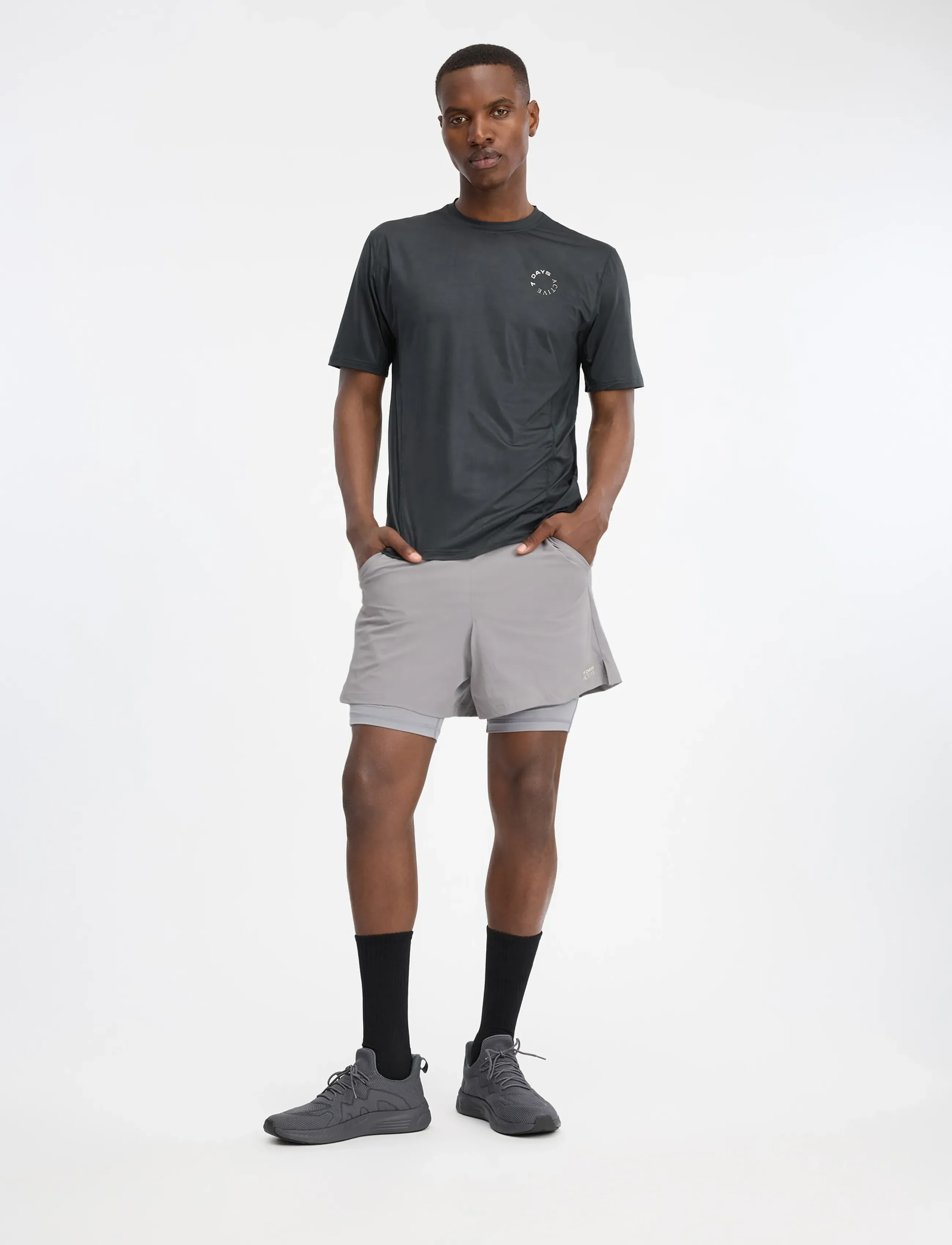 7 DAYS Active - Mens Training Tee - t-krekli - 060 petrol - 3