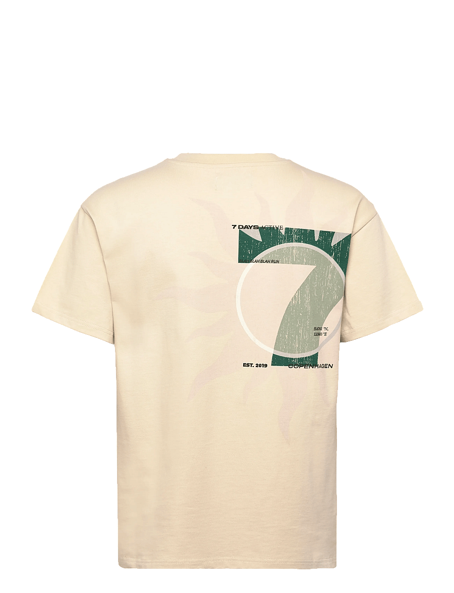 7 DAYS Active - Regular 7 Sun Run Tee - oberteile & t-shirts - 015 kit - 2