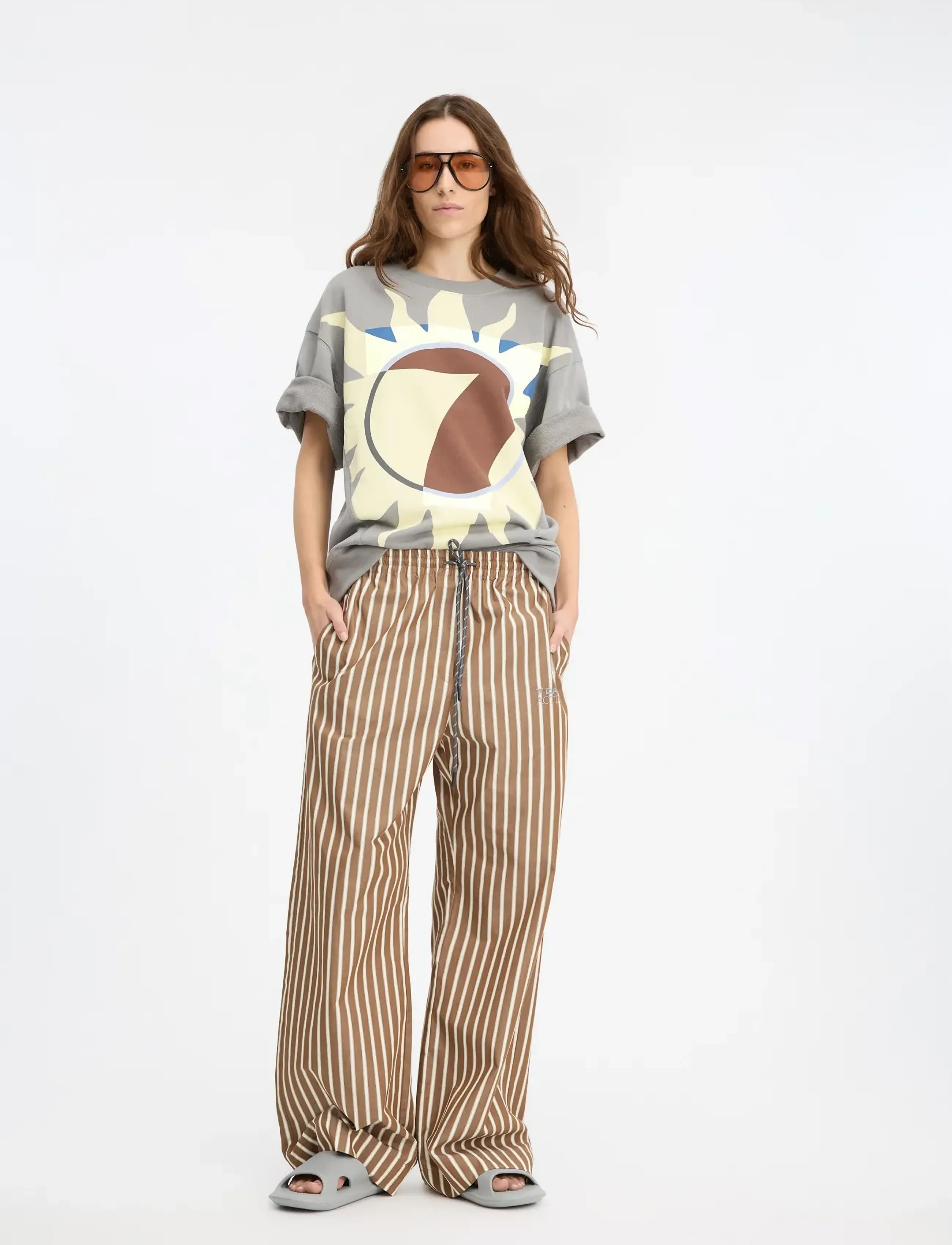 7 DAYS Active - Loungewear Pants - trainingshosen - 004 brown - 3