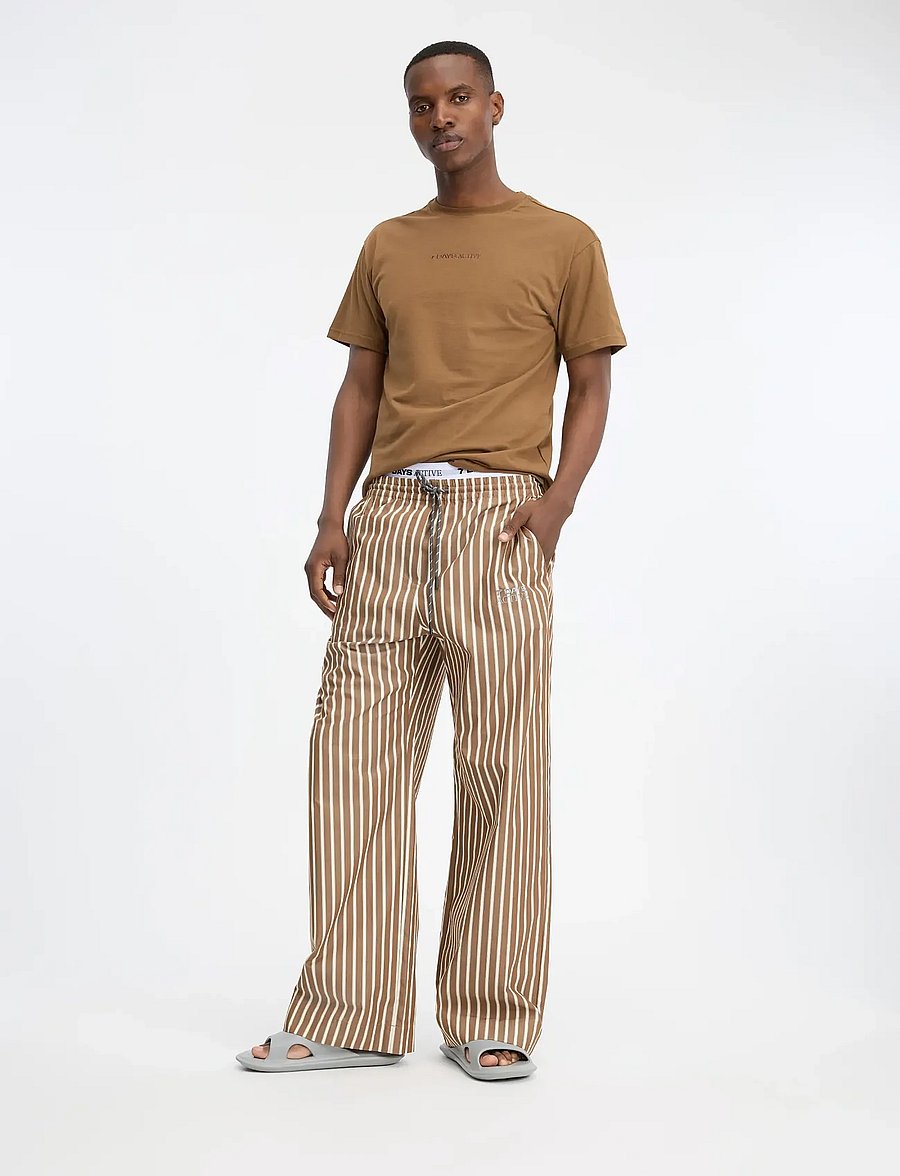 7 DAYS Active - Loungewear Pants - trainingshosen - 004 brown - 4