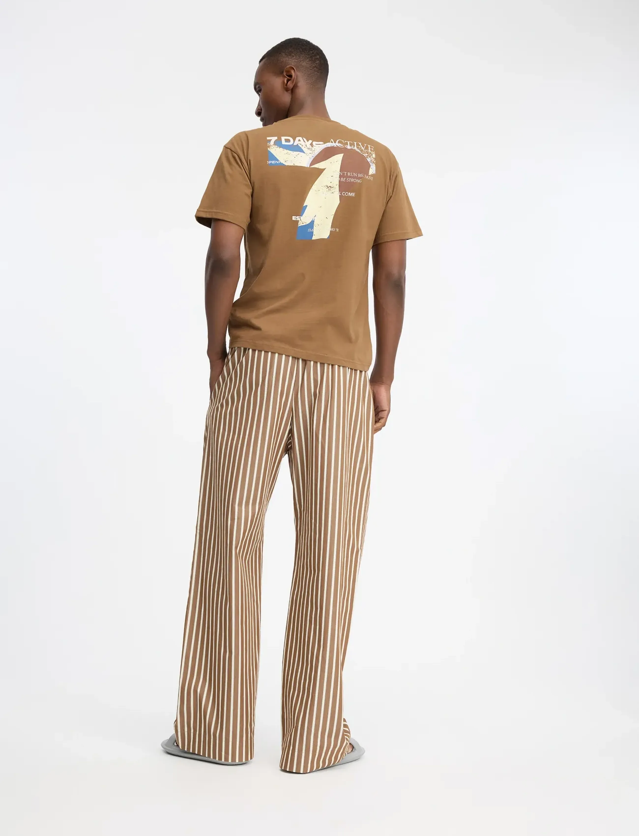 7 DAYS Active - Loungewear Pants - trainingshosen - 004 brown - 5