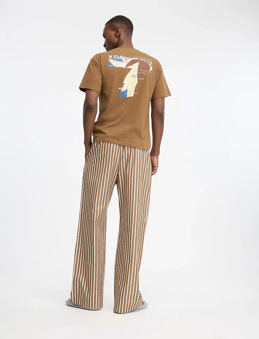 7 DAYS Active - Loungewear Pants - trainingshosen - 004 brown - 5