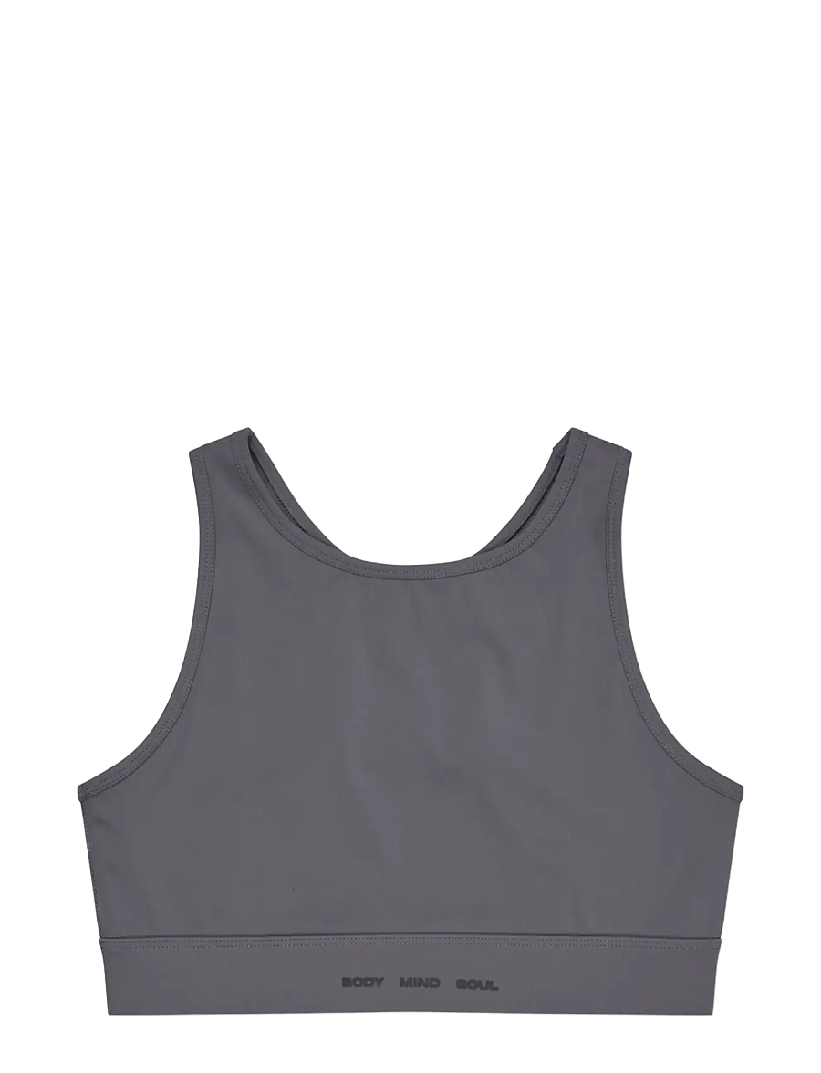 7 DAYS Active - BODY Open Back Bra - 061 charcoal - 1