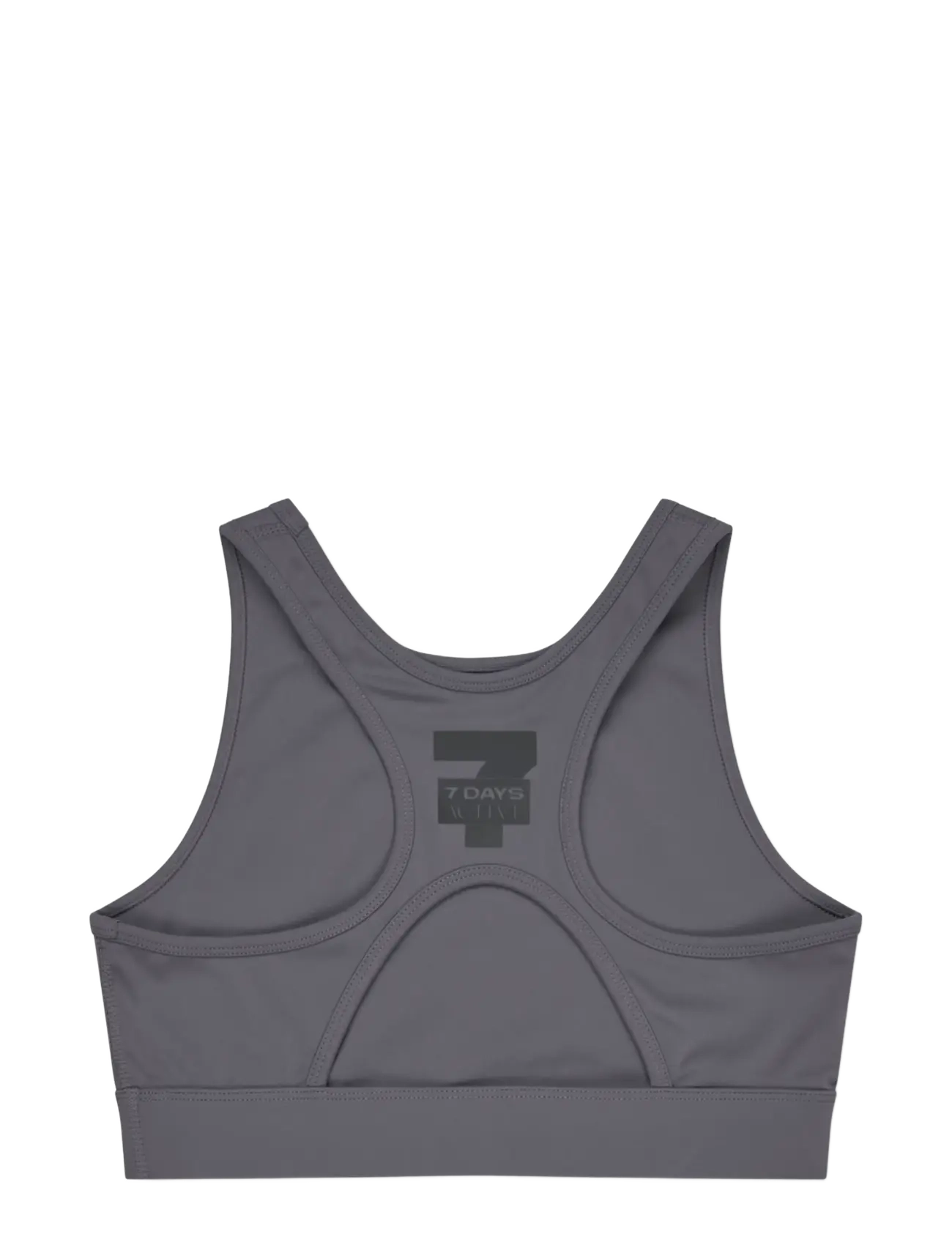 7 DAYS Active - BODY Open Back Bra - 061 charcoal - 2