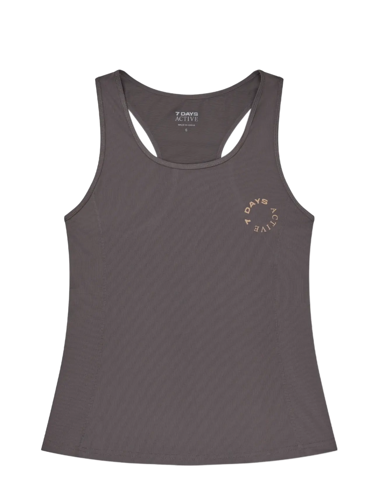 7 DAYS Active BODY W Performance Singlet - Alussärgid ja T-särgid - 061 CHARCOAL / grey