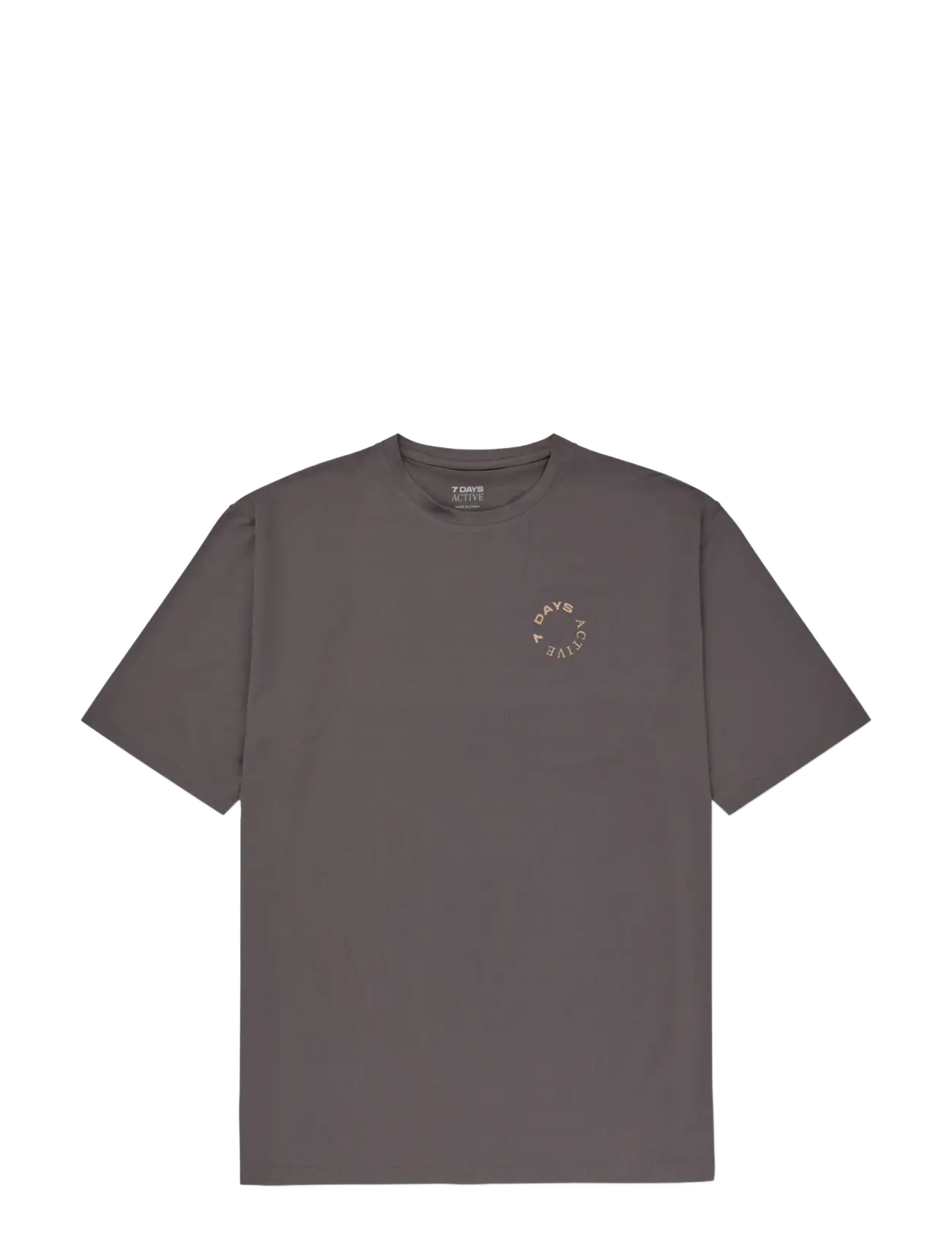 7 DAYS Active BODY Performance Tee - Kläder - 061 CHARCOAL / grey