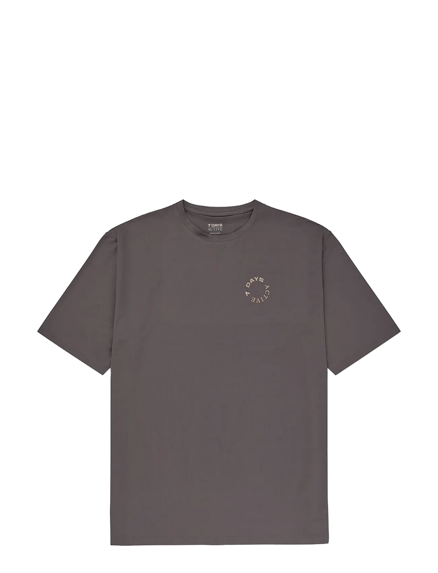 7 DAYS Active - BODY Performance Tee - t-shirts - 061 charcoal - 1