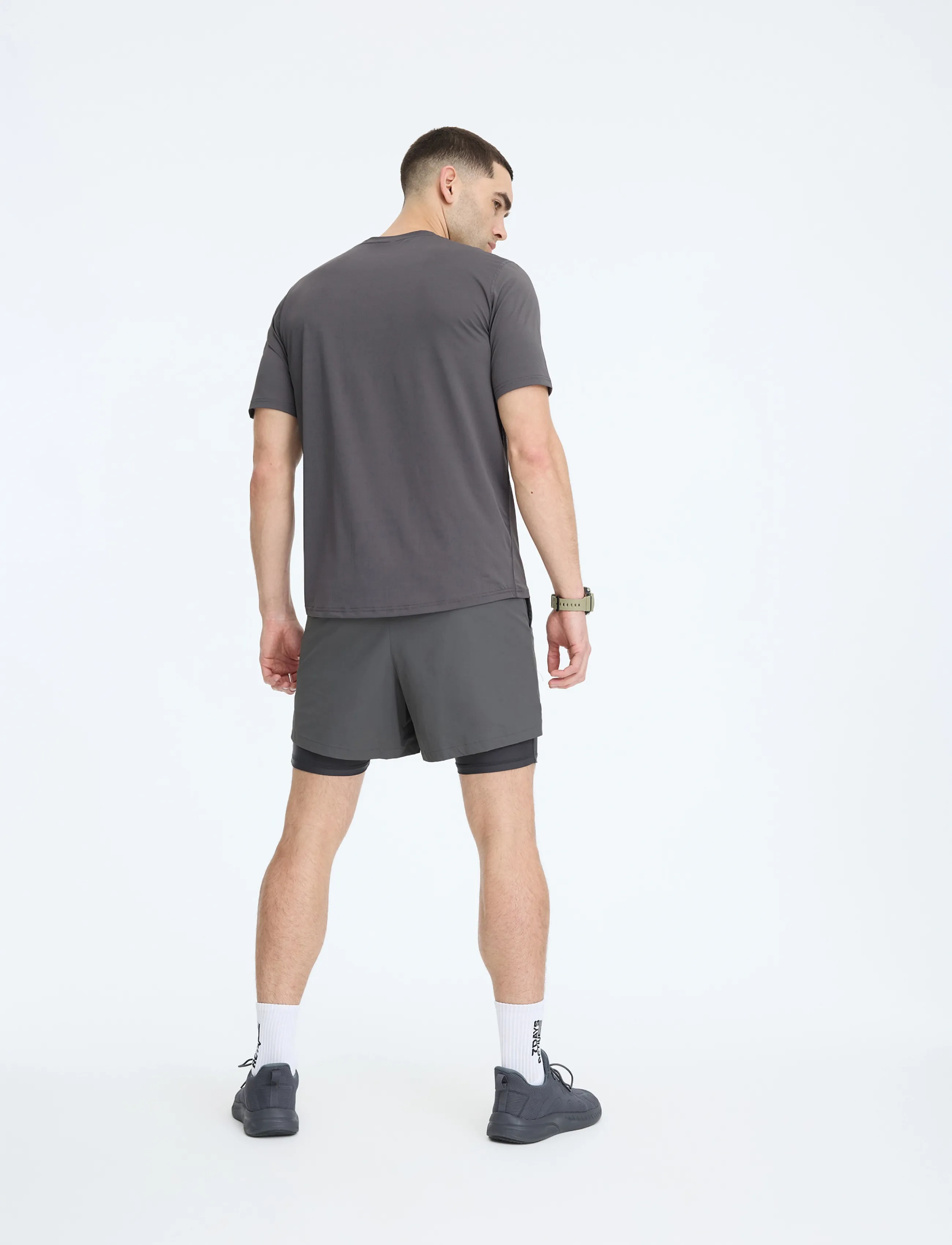 7 DAYS Active - BODY Performance Tee - t-shirts - 061 charcoal - 3