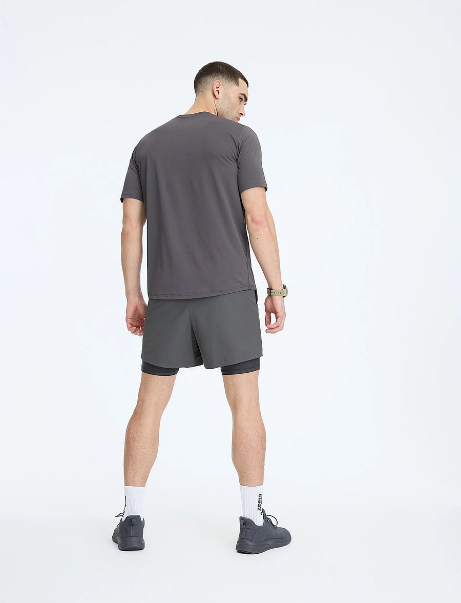 7 DAYS Active - BODY Performance Tee - t-shirts - 061 charcoal - 3