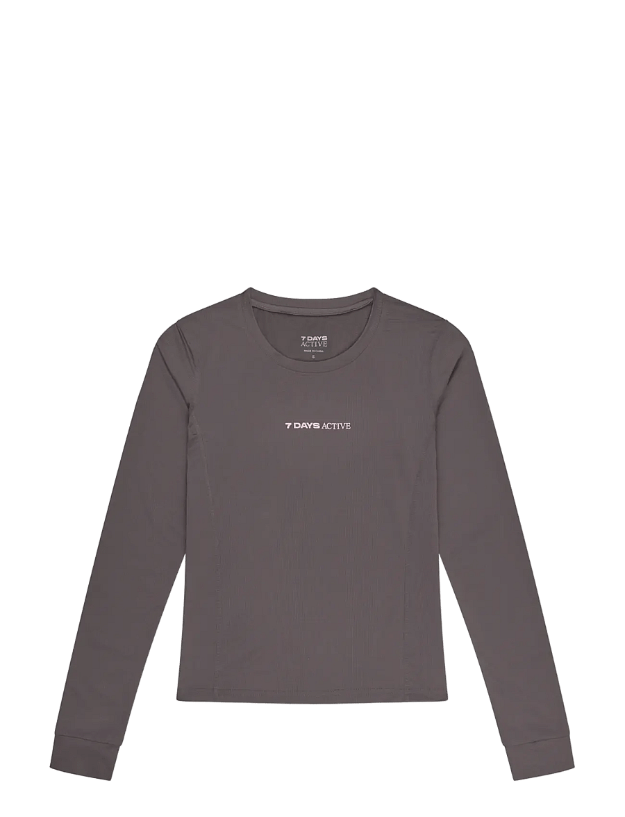 7 DAYS Active - BODY W Performance Long Sleeve - pikkade varrukatega alussärgid - 061 charcoal - 1
