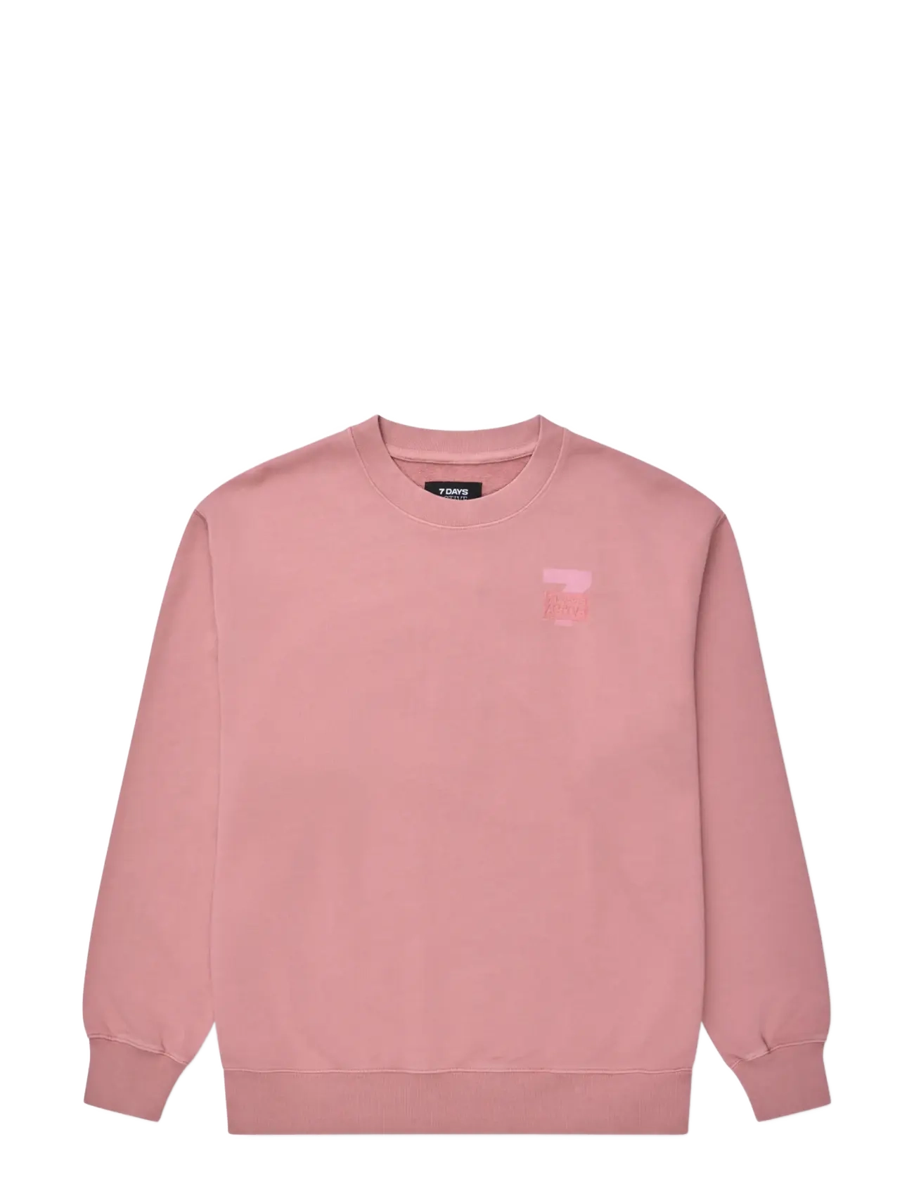 7 DAYS ACTIVE Mind Back Print Crewneck Pink - S - Damen