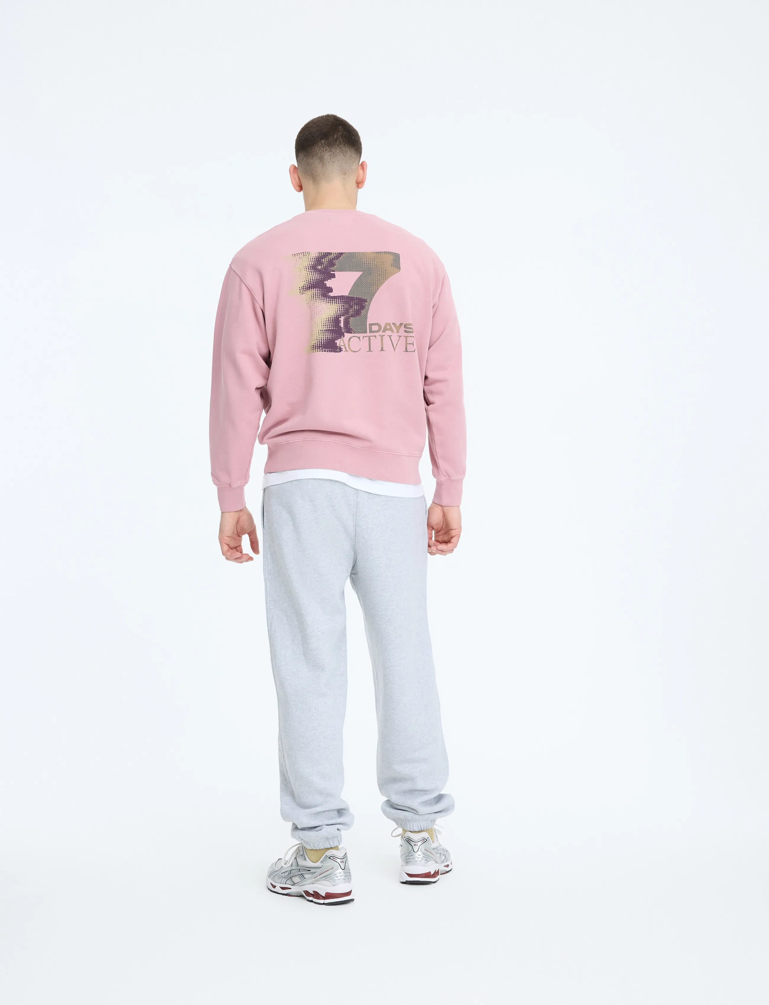 Mind Back Print Crewneck 7