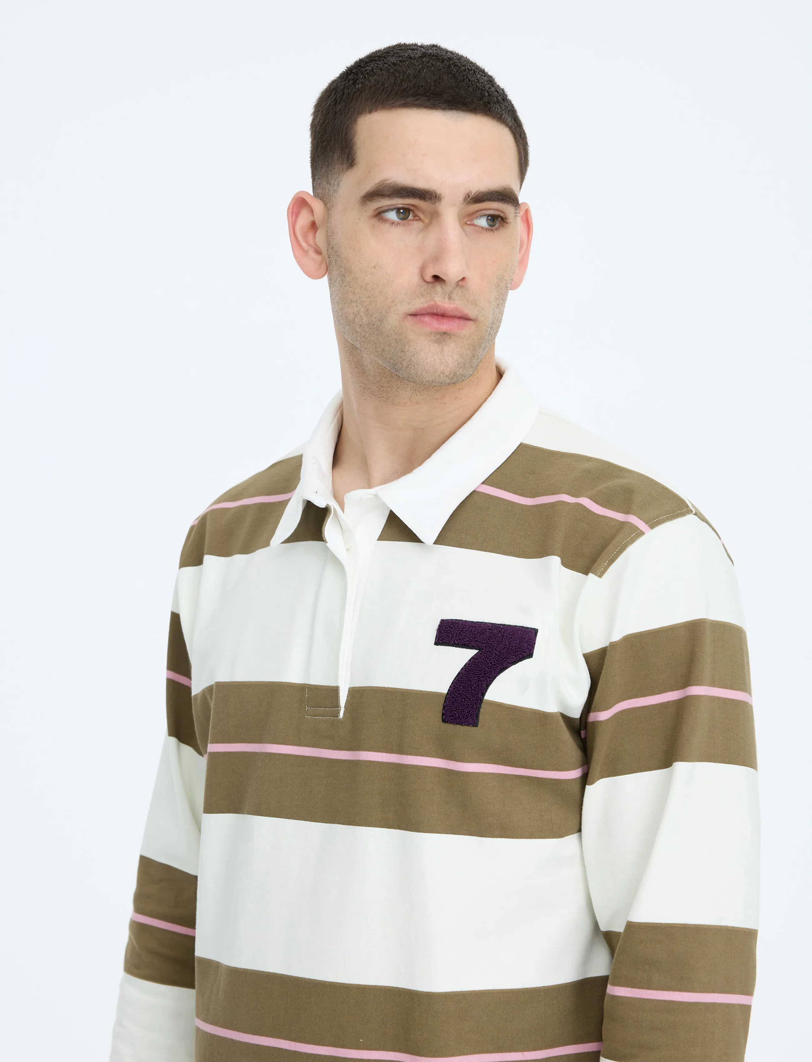 7 DAYS Active - SOUL Polo Long Sleeve - 015 kit - 5
