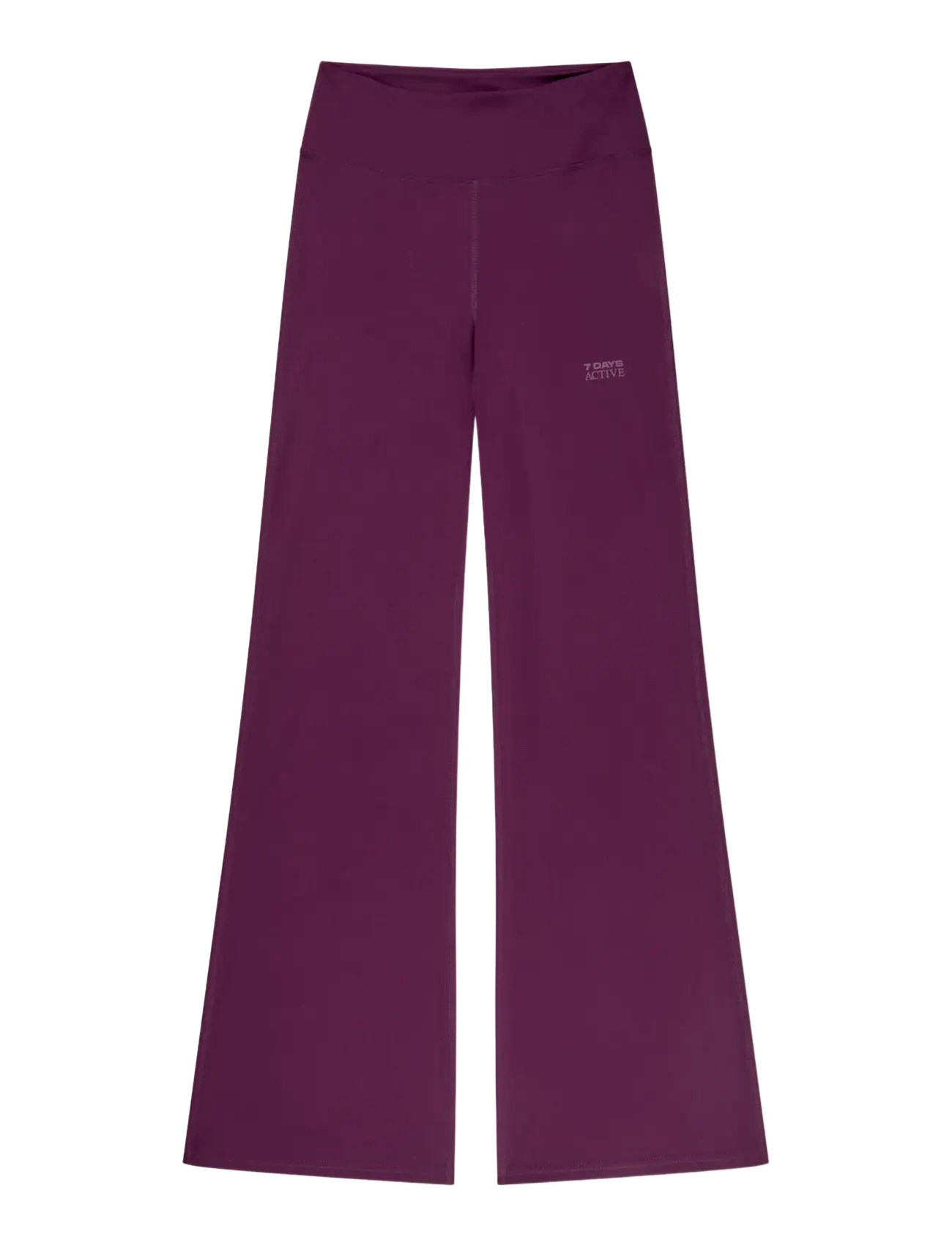7 DAYS Active - BODY W Bootcut Pants - trennipüksid - 072 plum - 1