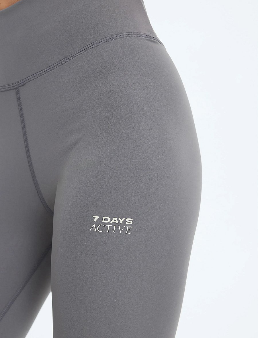7 DAYS Active - BODY W Signature Tights - trainingstights - 061 charcoal - 0