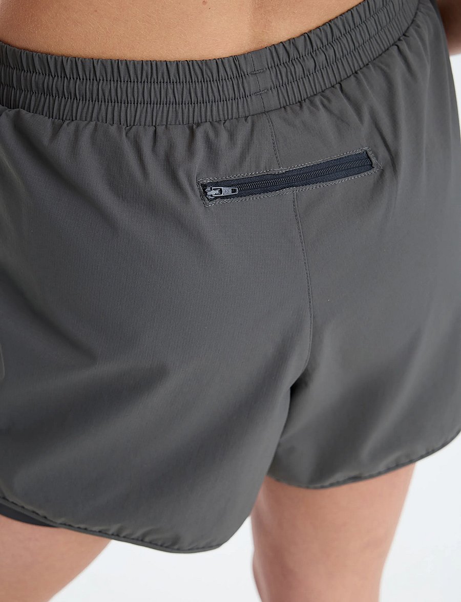 7 DAYS Active - BODY W 2 in 1 Shorts - træningsshorts - 061 charcoal - 3