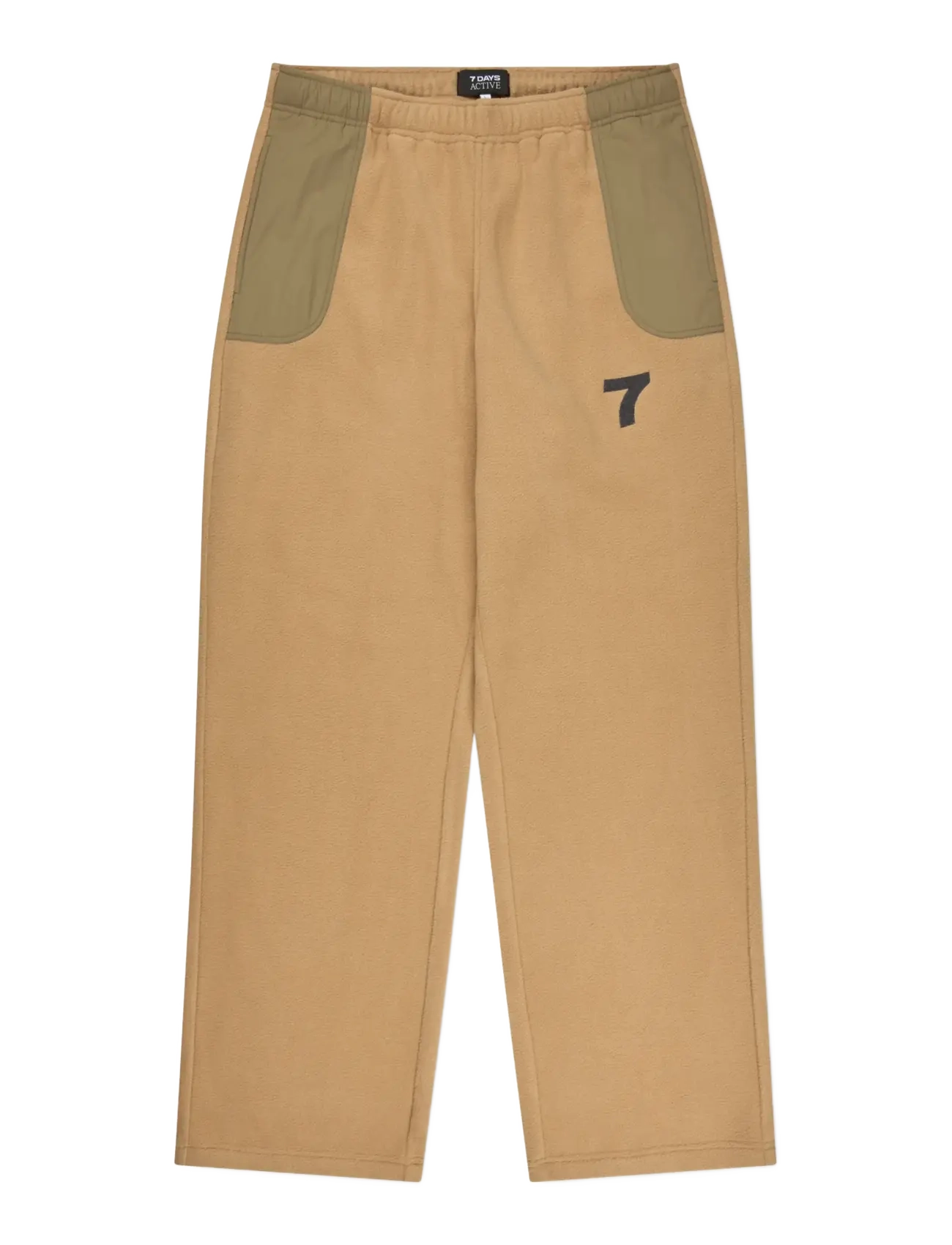 7 DAYS Active SOUL Fleece Pants - Kläder - 053 SAND / beige