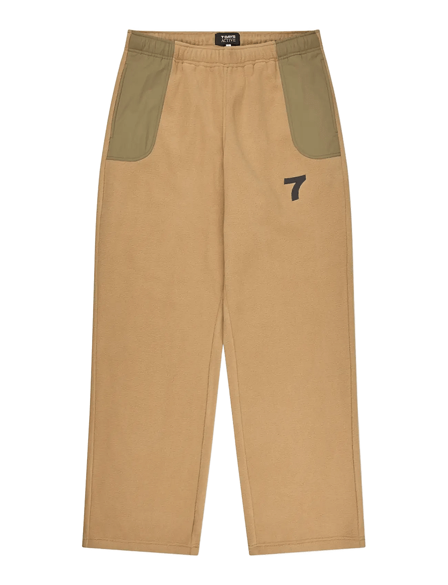7 DAYS Active - SOUL Fleece Pants - träningsbyxor - 053 sand - 1