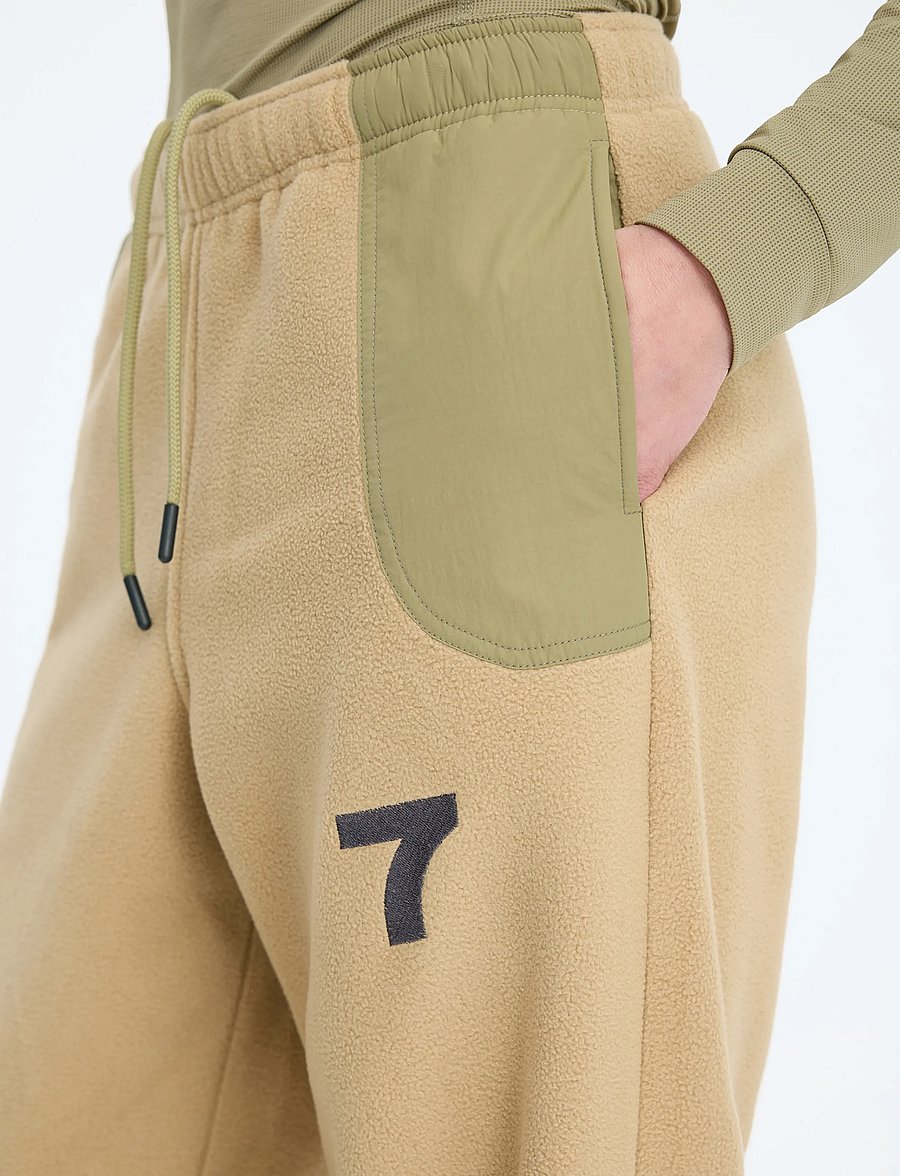 7 DAYS Active - SOUL Fleece Pants - träningsbyxor - 053 sand - 0
