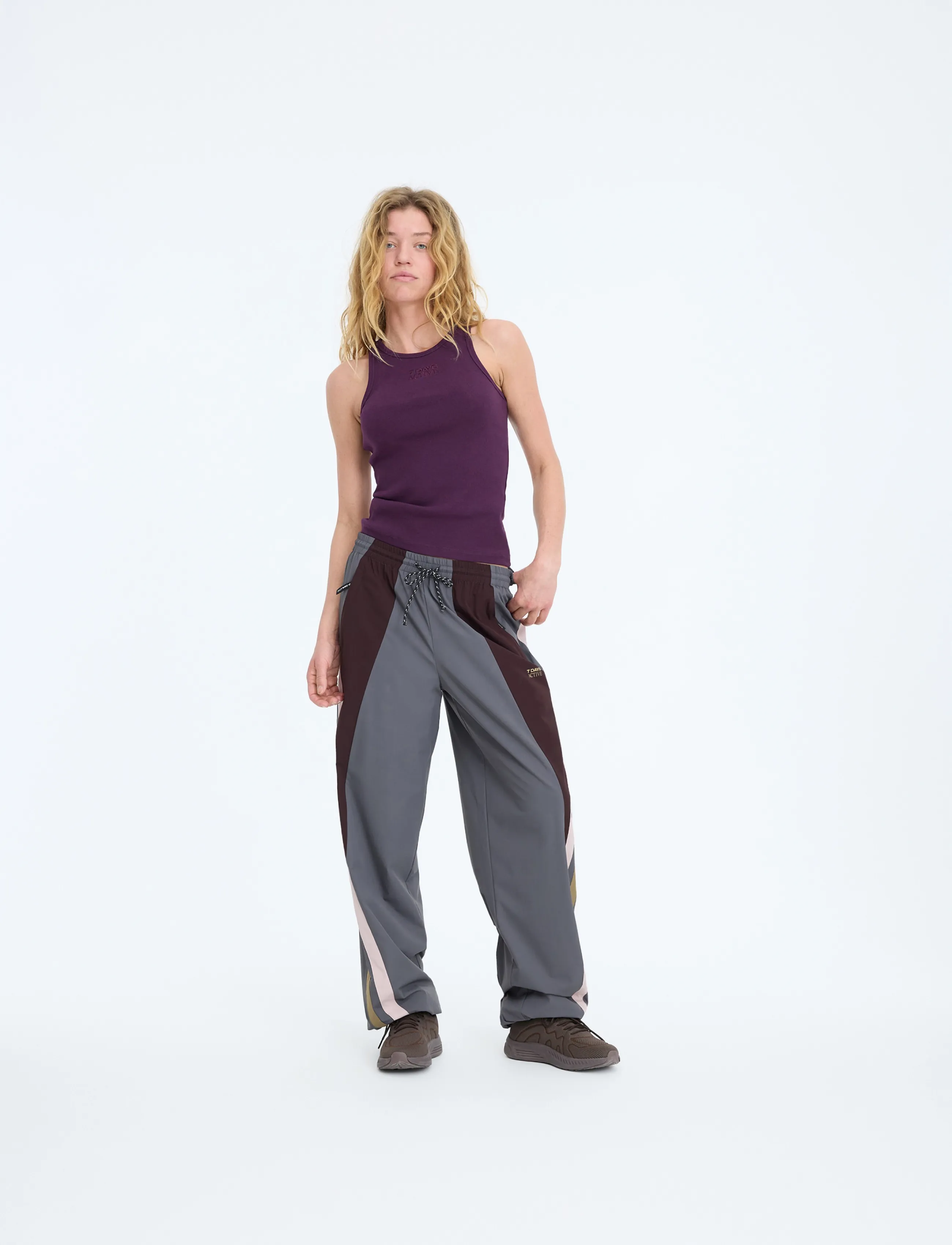7 DAYS Active - SOUL Track Pants - trennipüksid - 061 charcoal - 3
