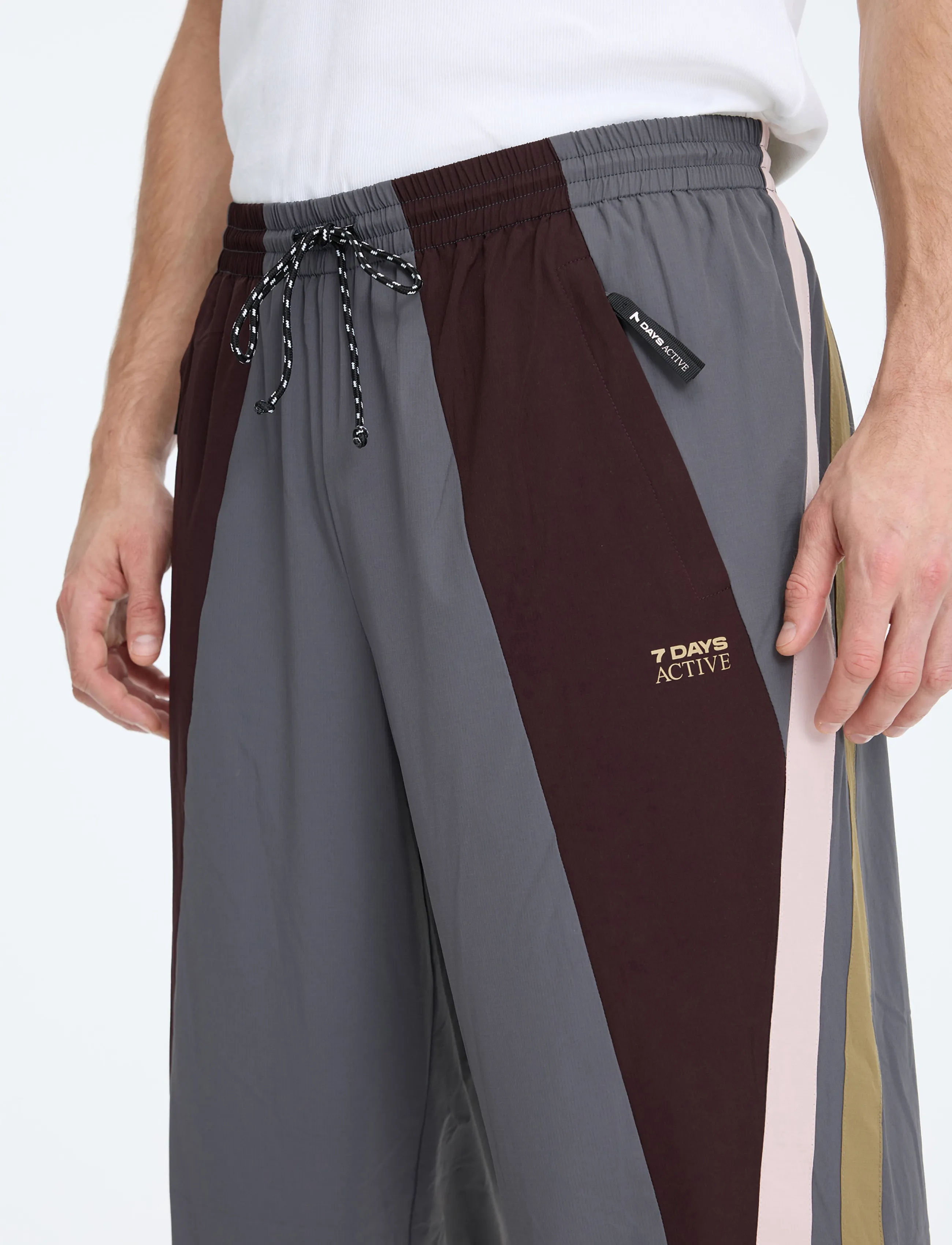 7 DAYS Active - SOUL Track Pants - trennipüksid - 061 charcoal - 5