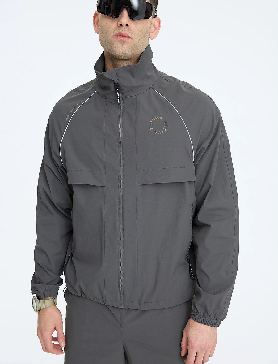 7 DAYS Active - BODY Warm Running Jacket - spordijakid - 061 charcoal - 0