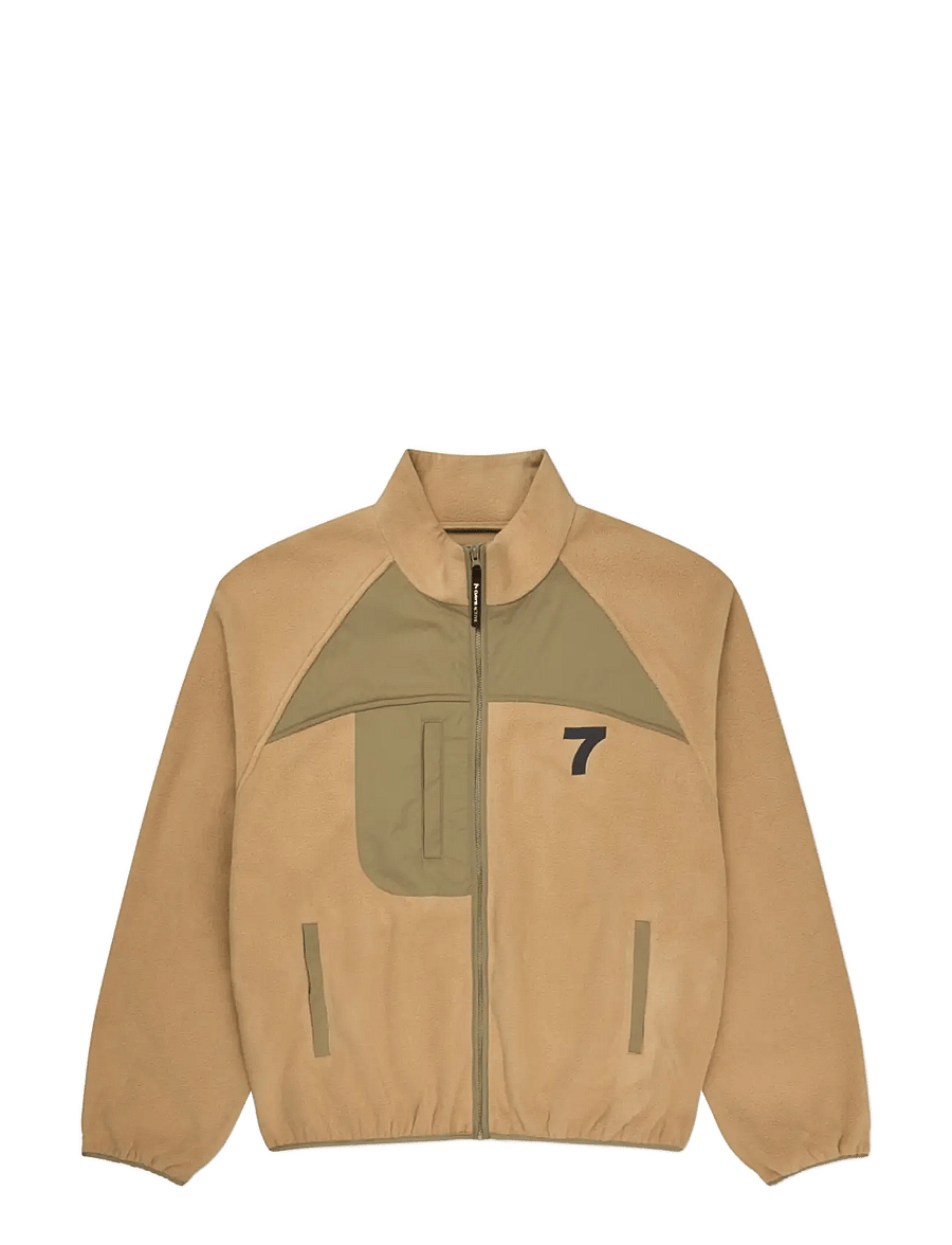 7 DAYS Active - SOUL Fleece Jacket - 053 sand - 1