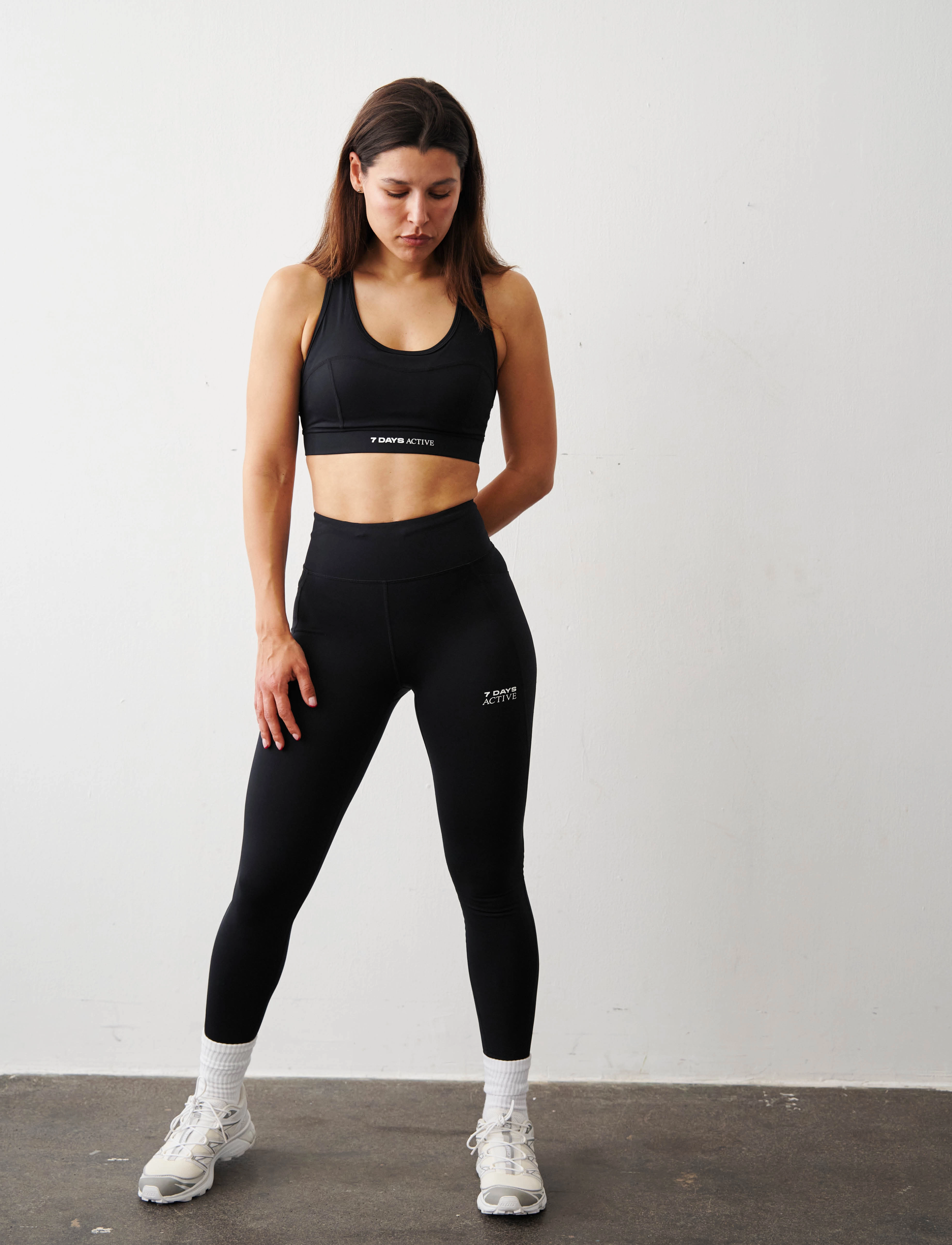 7 DAYS Active Sculpt Bra, XL, Black, Sportsbukser > Sportstræningsbukser, Dame
