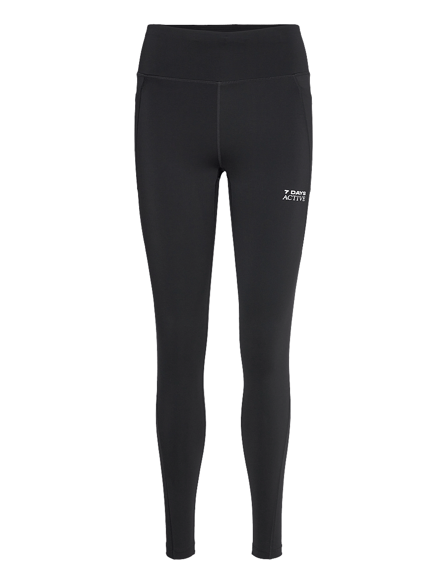 7 DAYS Active - Performance Tights - full längd - 001 black - 1