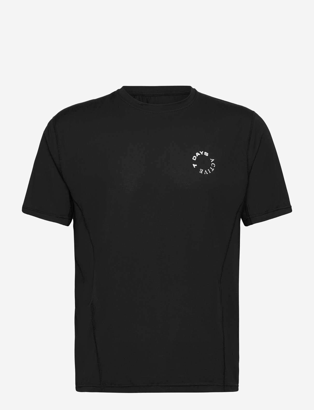7 DAYS Active - T-shirt S/S - t-shirts - 001 black - 0