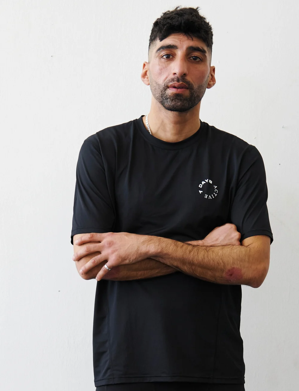 7 DAYS Active - Training Tee - alussärgid ja t-särgid - 001 black - 3