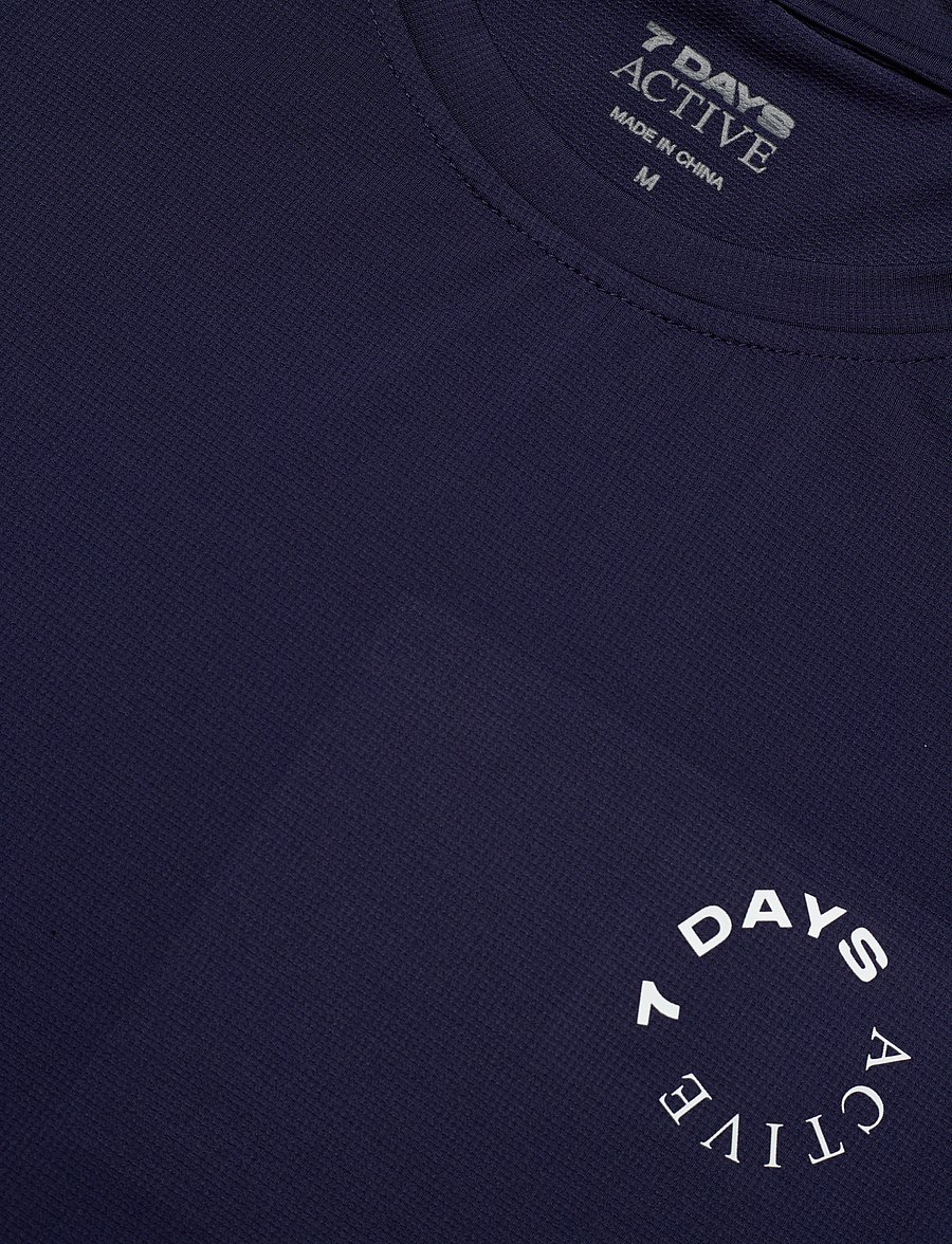 7 DAYS Active - T-shirt S/S - t-shirts - 338 navy - 2