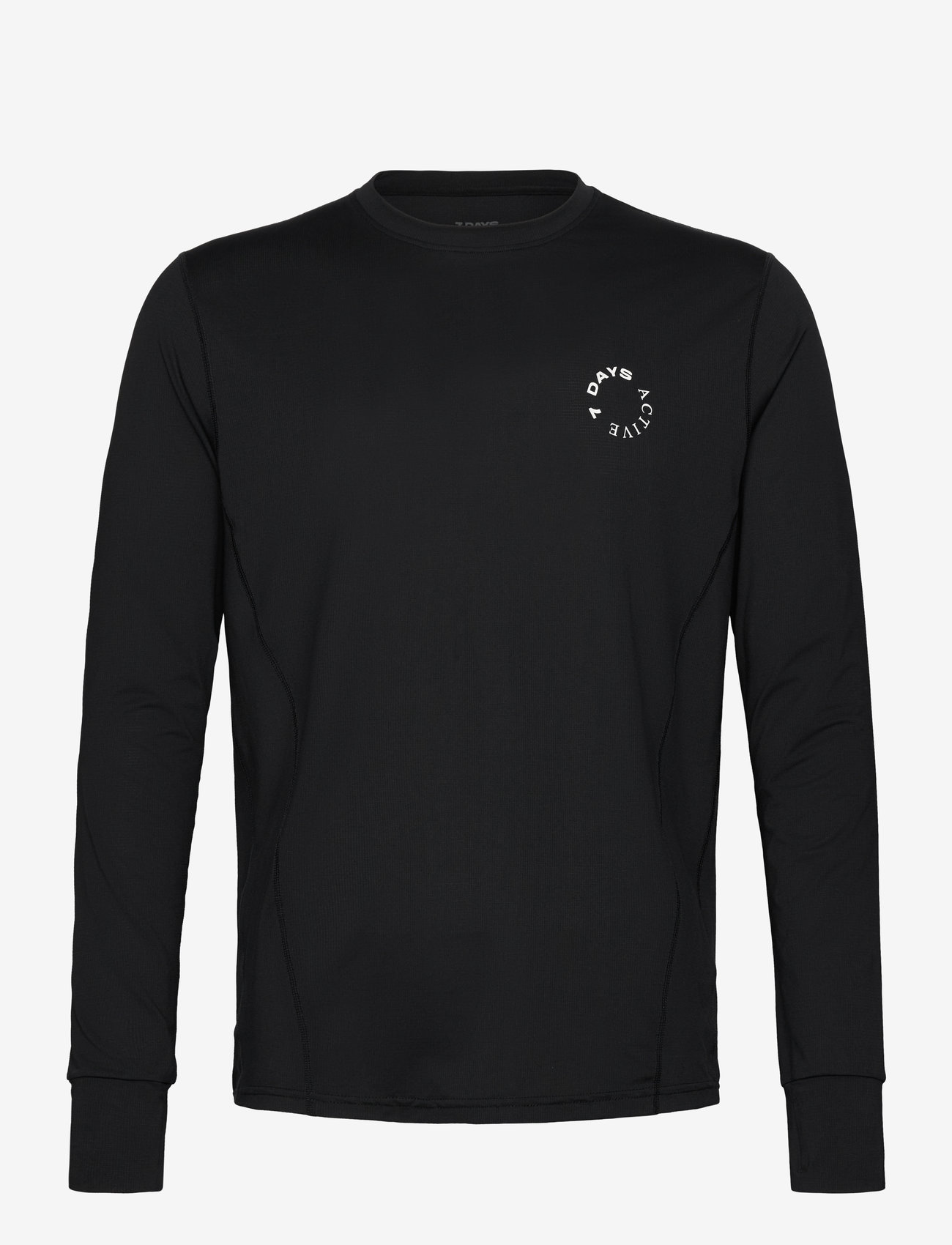 7 DAYS Active - Training Long Sleeve Tee - langarmshirts - 001 black - 1
