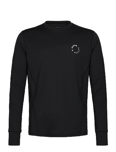 7 DAYS Active Training Long Sleeve Tee - Kleidung - 001 BLACK / black