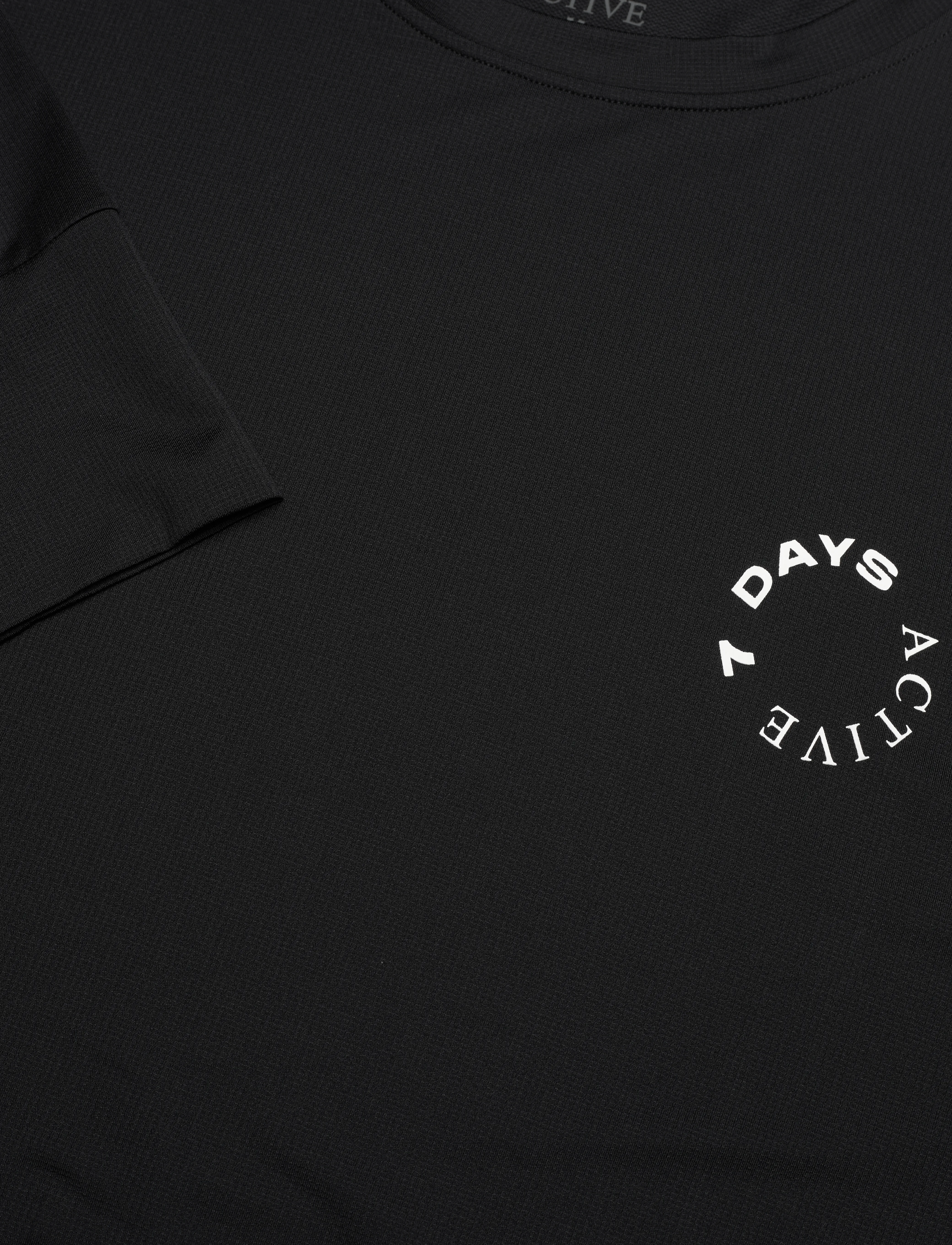 7 DAYS Active - Training Long Sleeve Tee - langærmede overdele - 001 black - 4