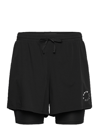 7 DAYS Active Two-in-One Shorts - Kleidung - 001 BLACK / black