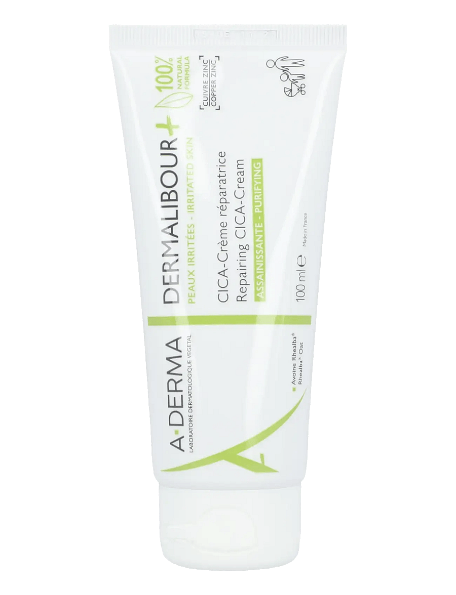 A-Derma - Dermalibour+ CICA Repairing Cleansing Cream - cleansing balm - clear - 0