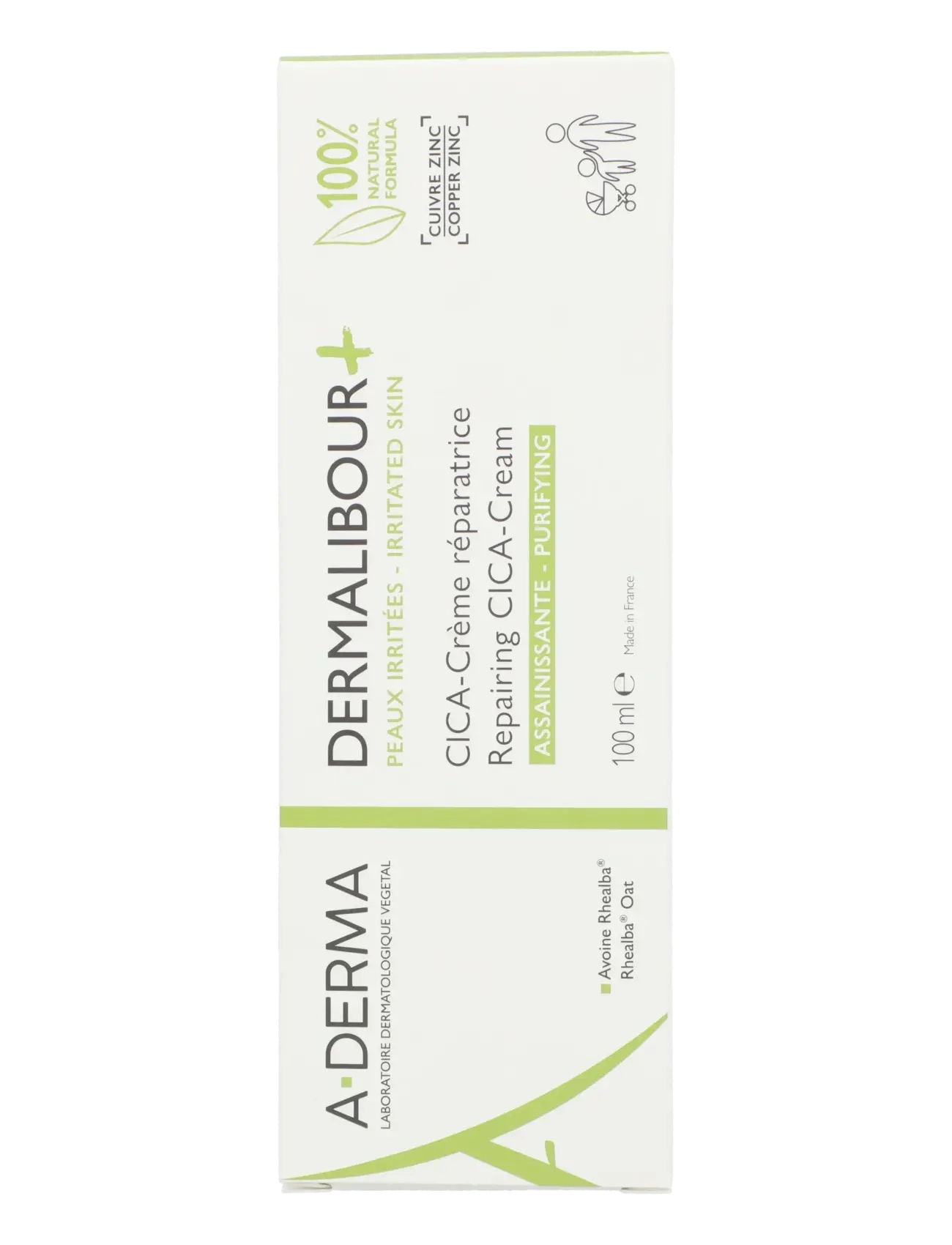 A-Derma - Dermalibour+ CICA Repairing Cleansing Cream - cleansing balm - clear - 1