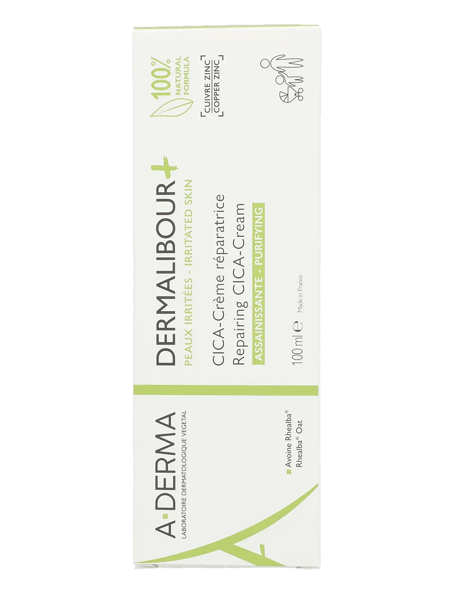 A-Derma - Dermalibour+ CICA Repairing Cleansing Cream - cleansing balm - clear - 1