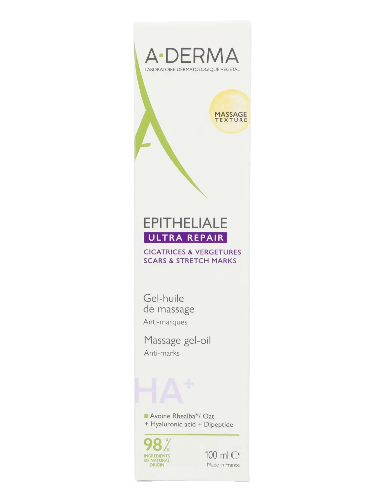 A-Derma - Epitheliale A.H Massage Gel-Oil Anti-Marks - rejsestørrelser & kits  - clear - 1