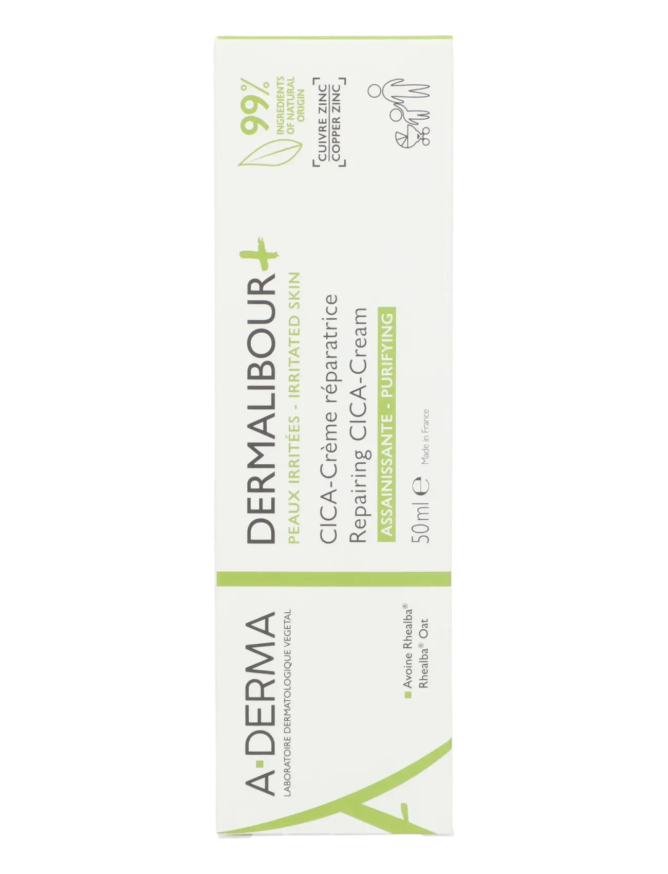 A-Derma - Dermalibour+ Repairing CICA-Cream - lotion & creme - clear - 1